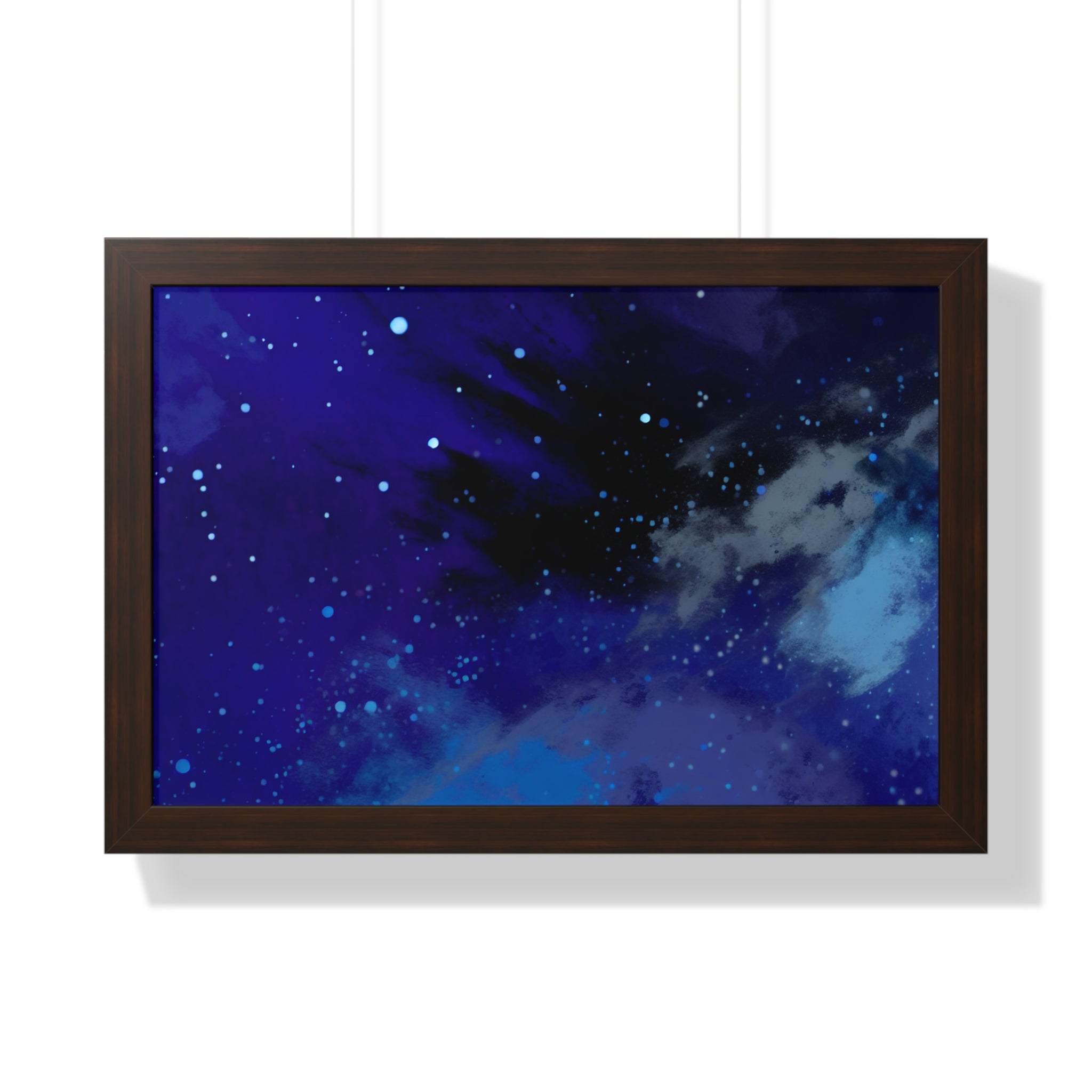 Ethereal Celestial Whirlwind | Framed Print