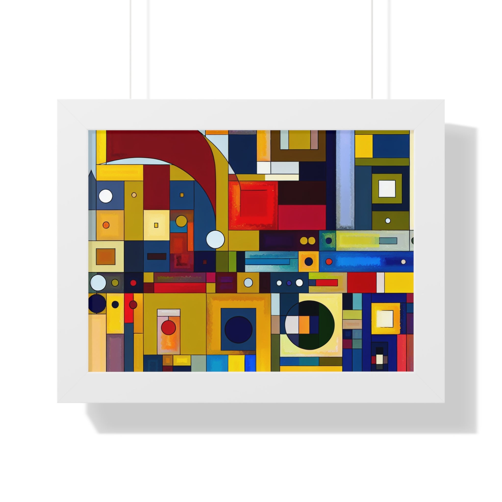 Chromatic Intersections | Framed Print