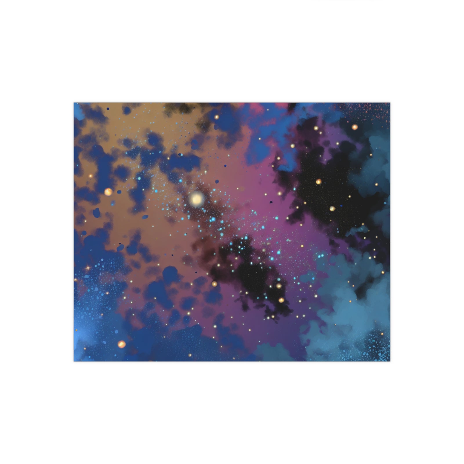 Galactic Whispers and Dreams | Satin Print