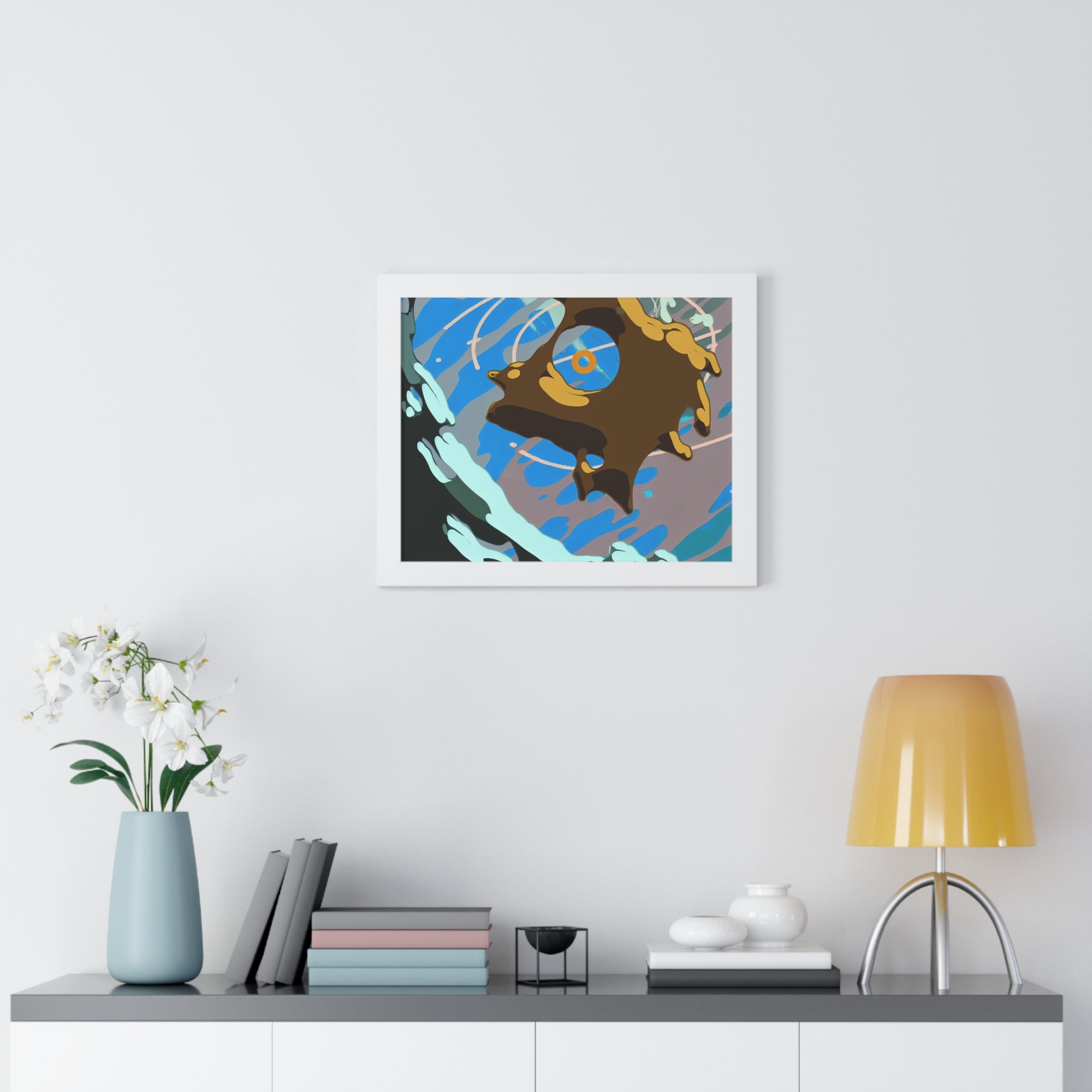 Ethereal Whirlwind Dreamscape | Framed Print