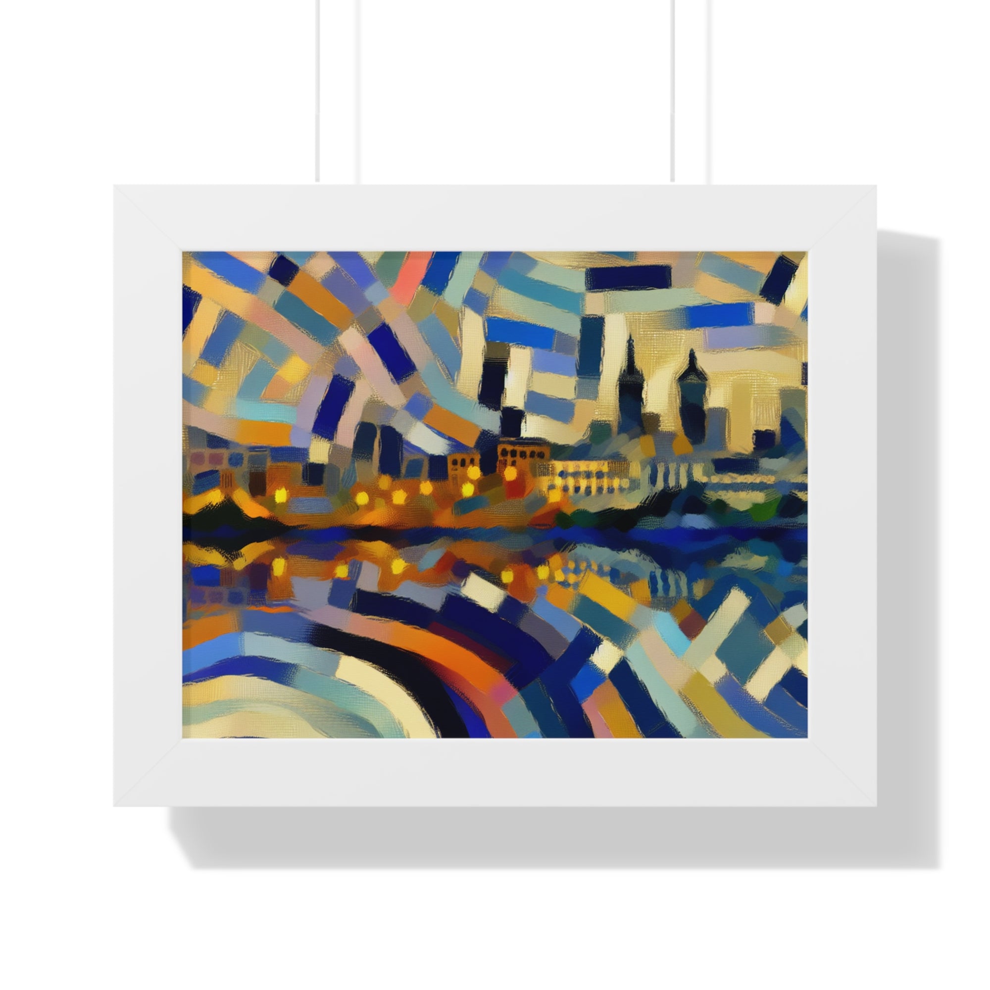 Urban Mirage and Flow | Framed Print