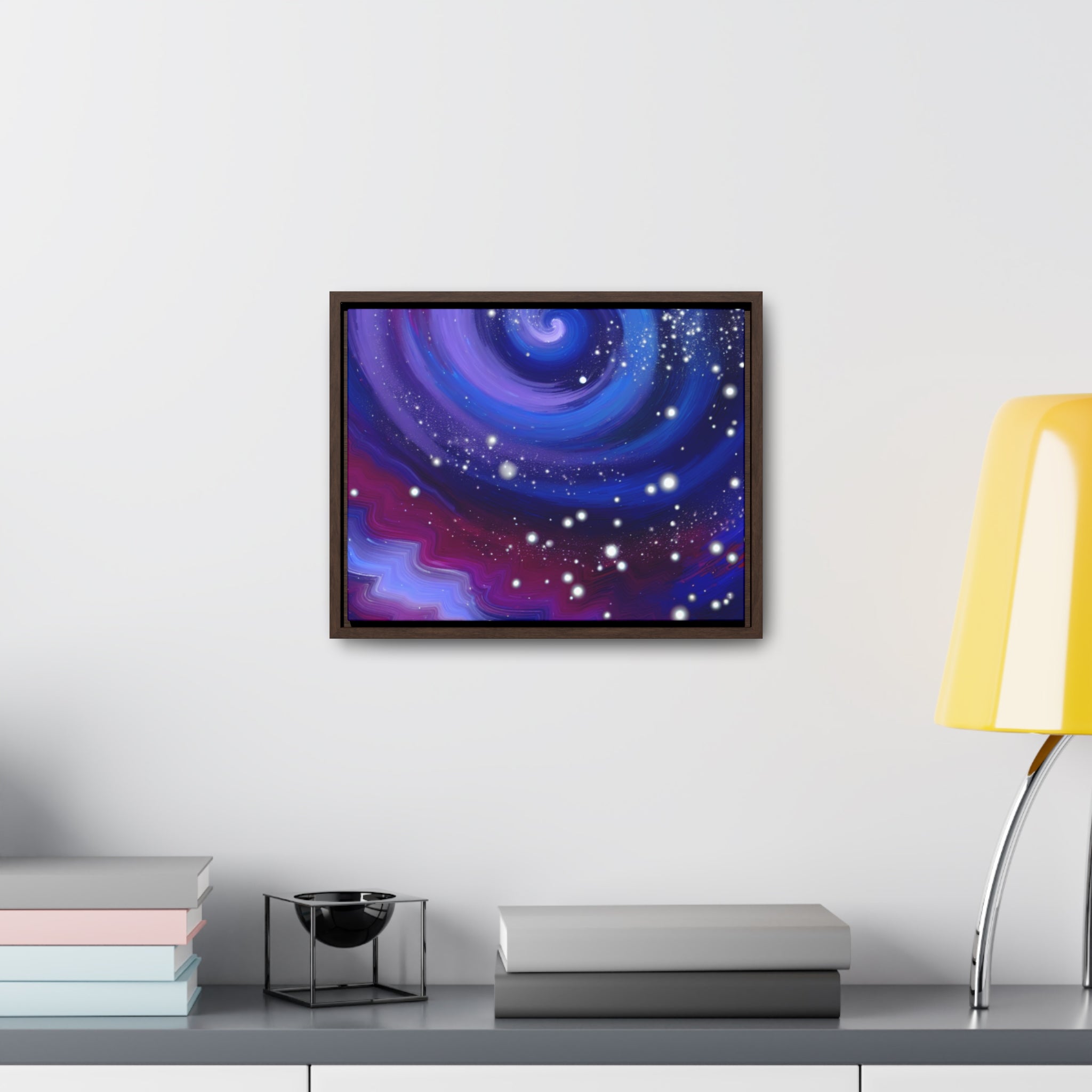 Celestial Whirlwind Dreams | Framed Canvas