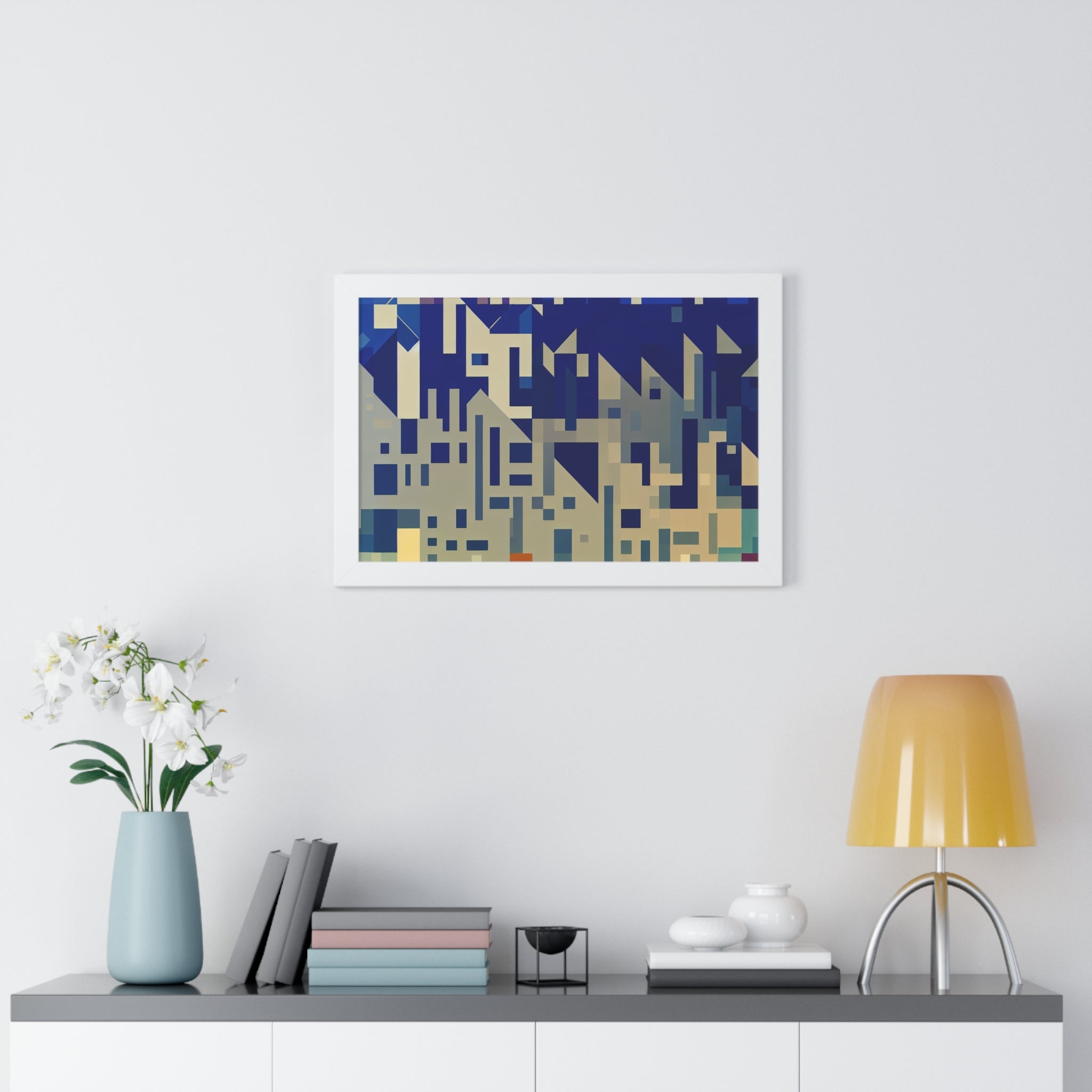 Urban Echoes and Silhouettes | Framed Print