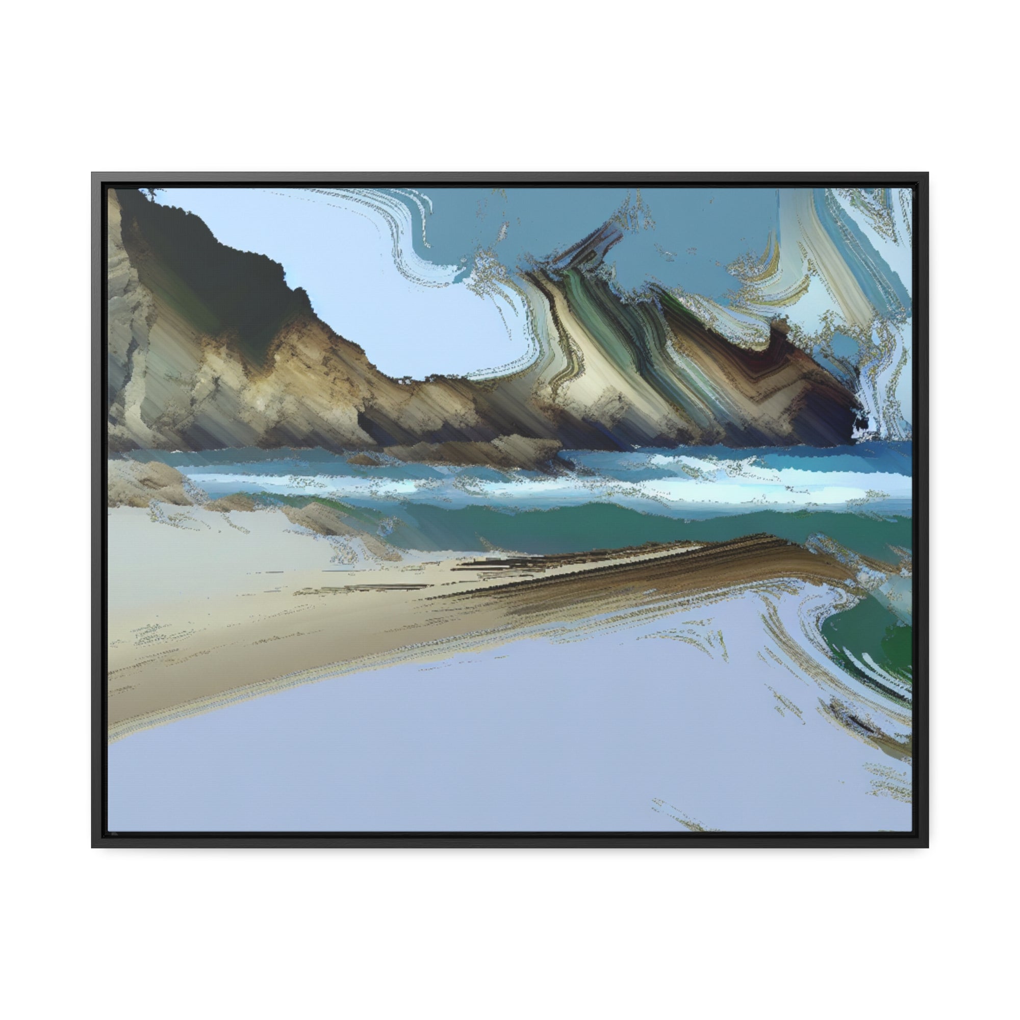 Tides of Imagination | Framed Canvas