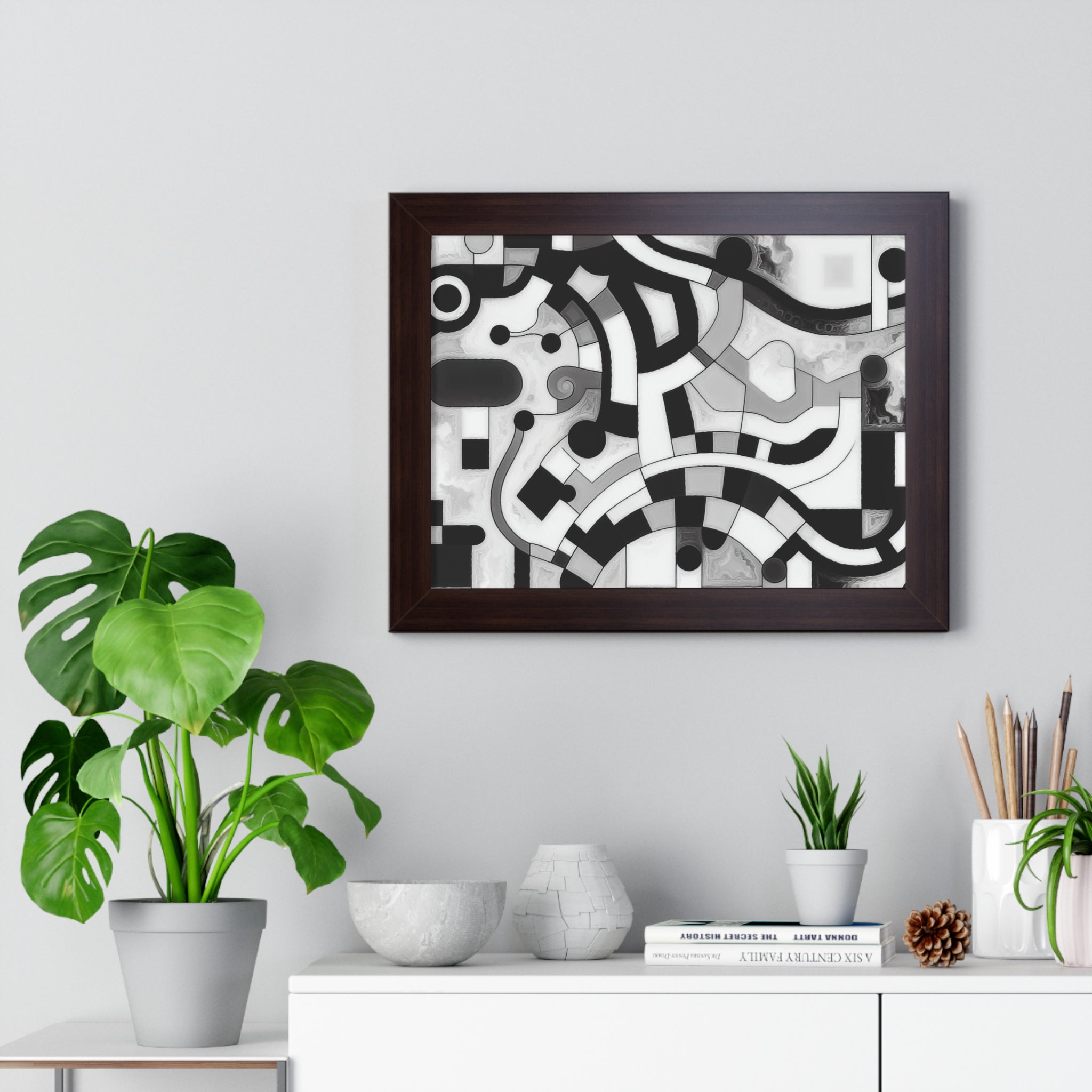 Rhythm of Shadows | Framed Print