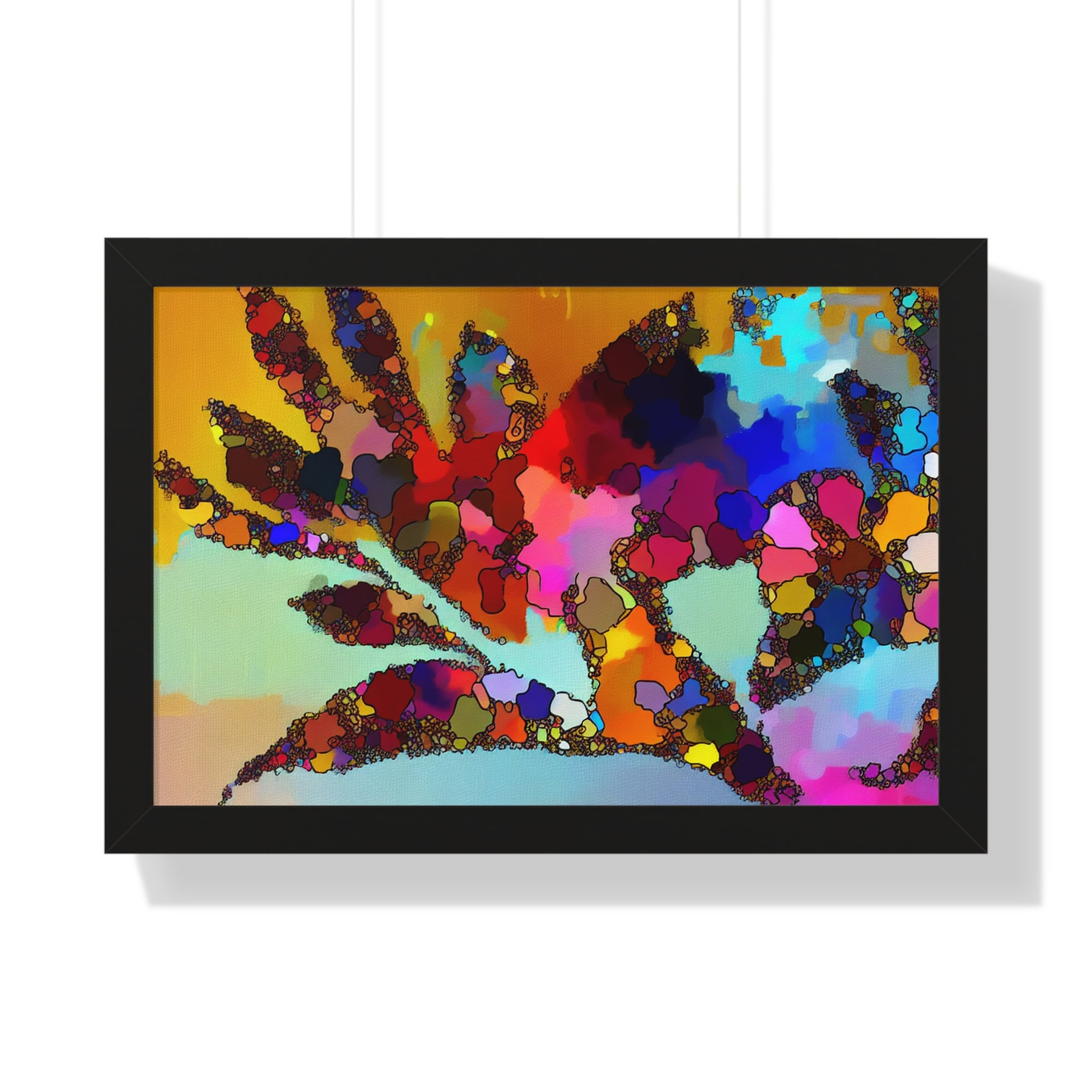 Botanical Rhythm and Flow | Framed Print