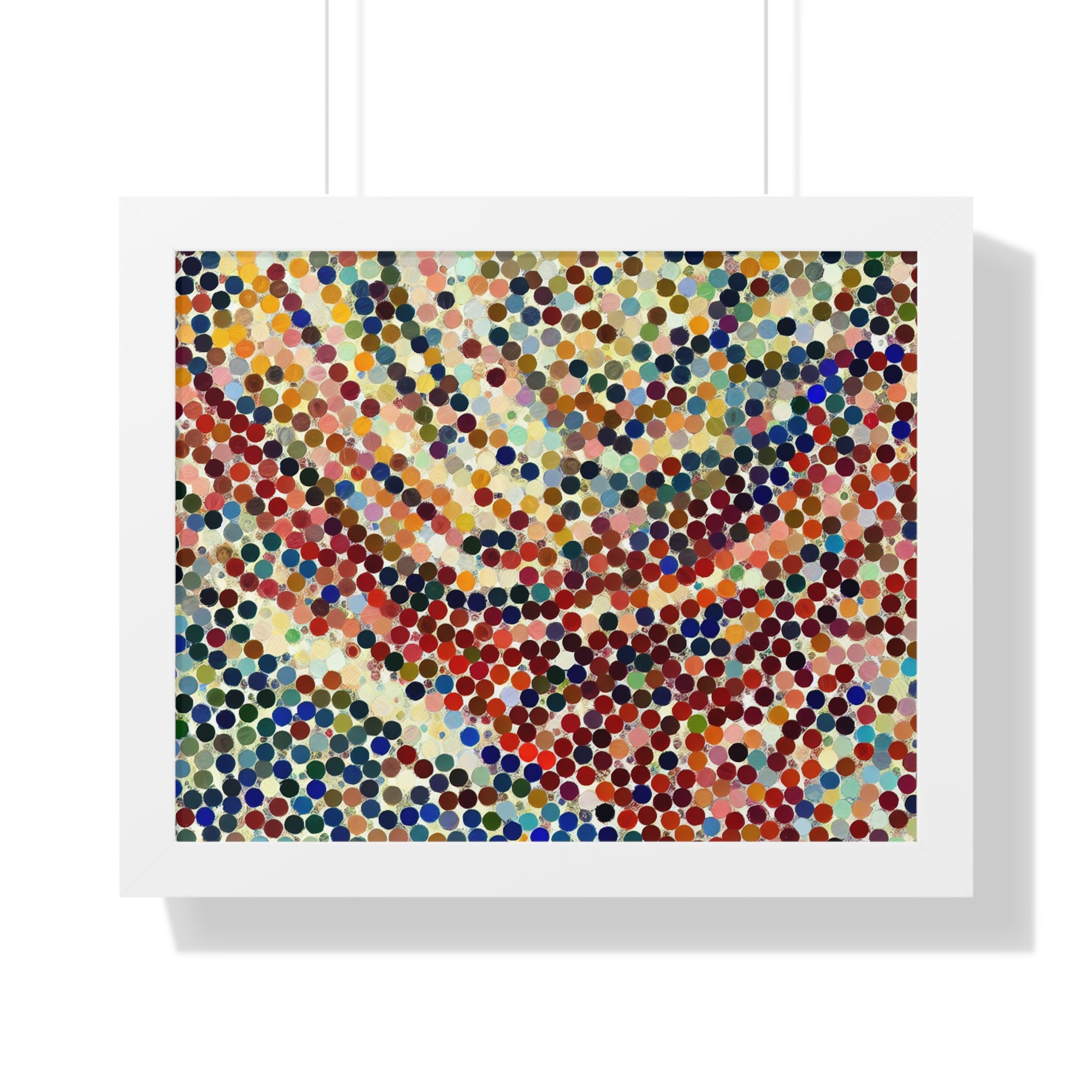 Waves of Colorful Whispers | Framed Print