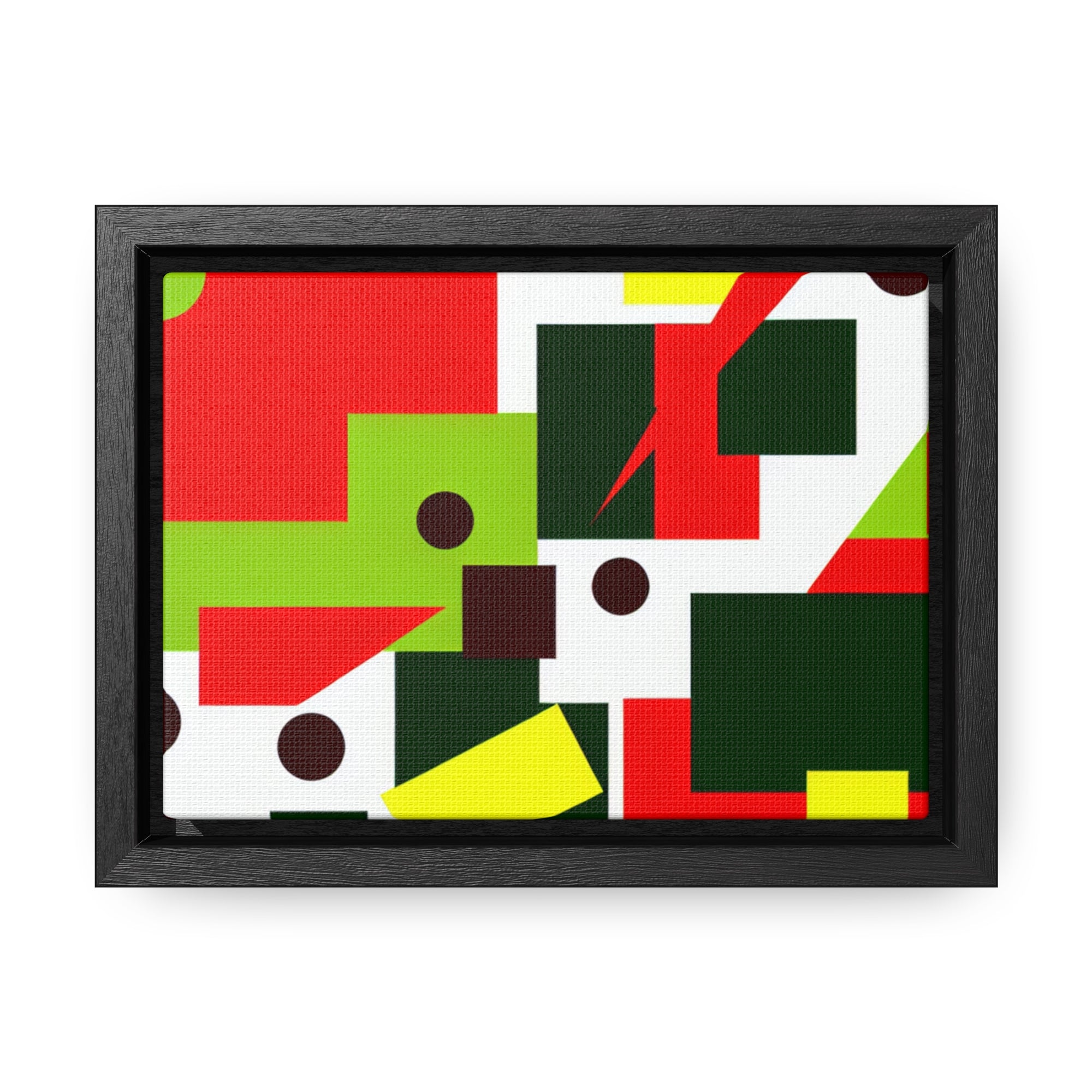 Chromatic Chaos and Order | Framed Canvas