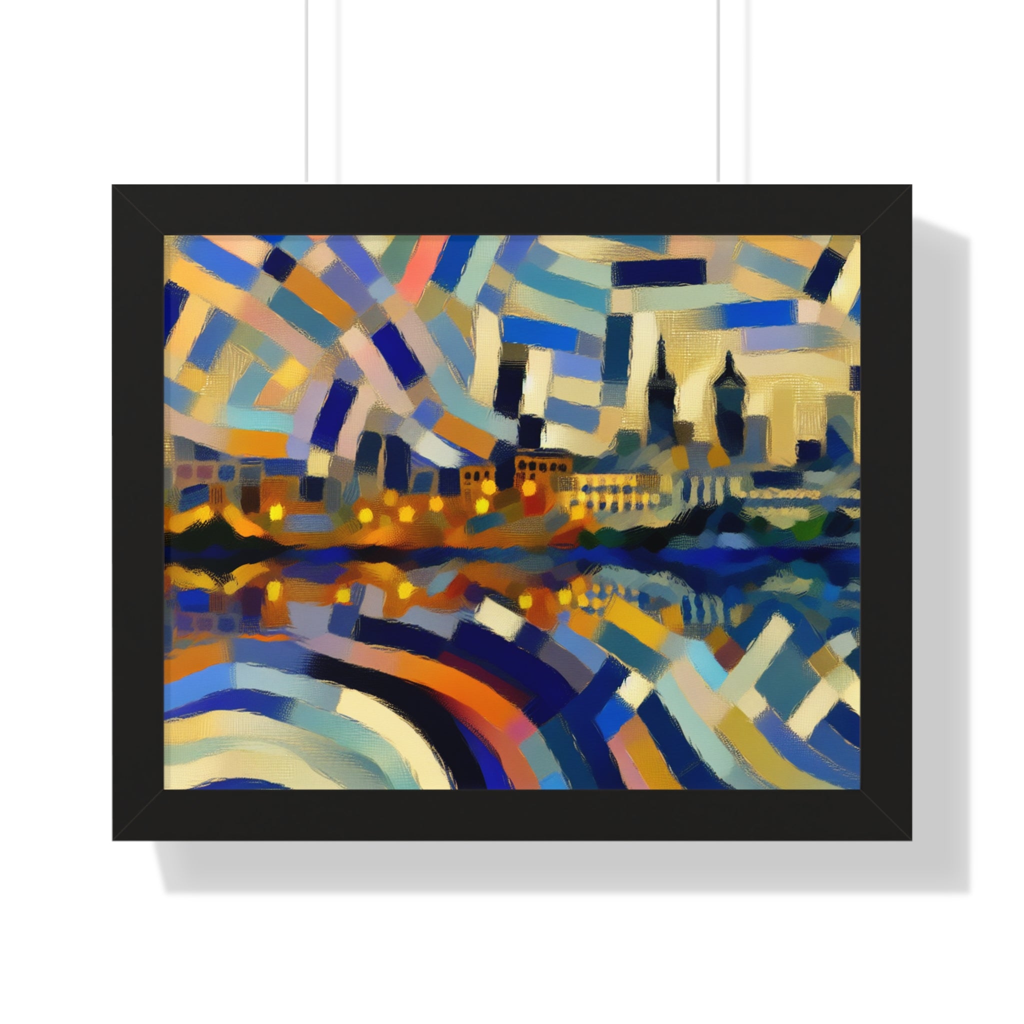 Urban Mirage and Flow | Framed Print