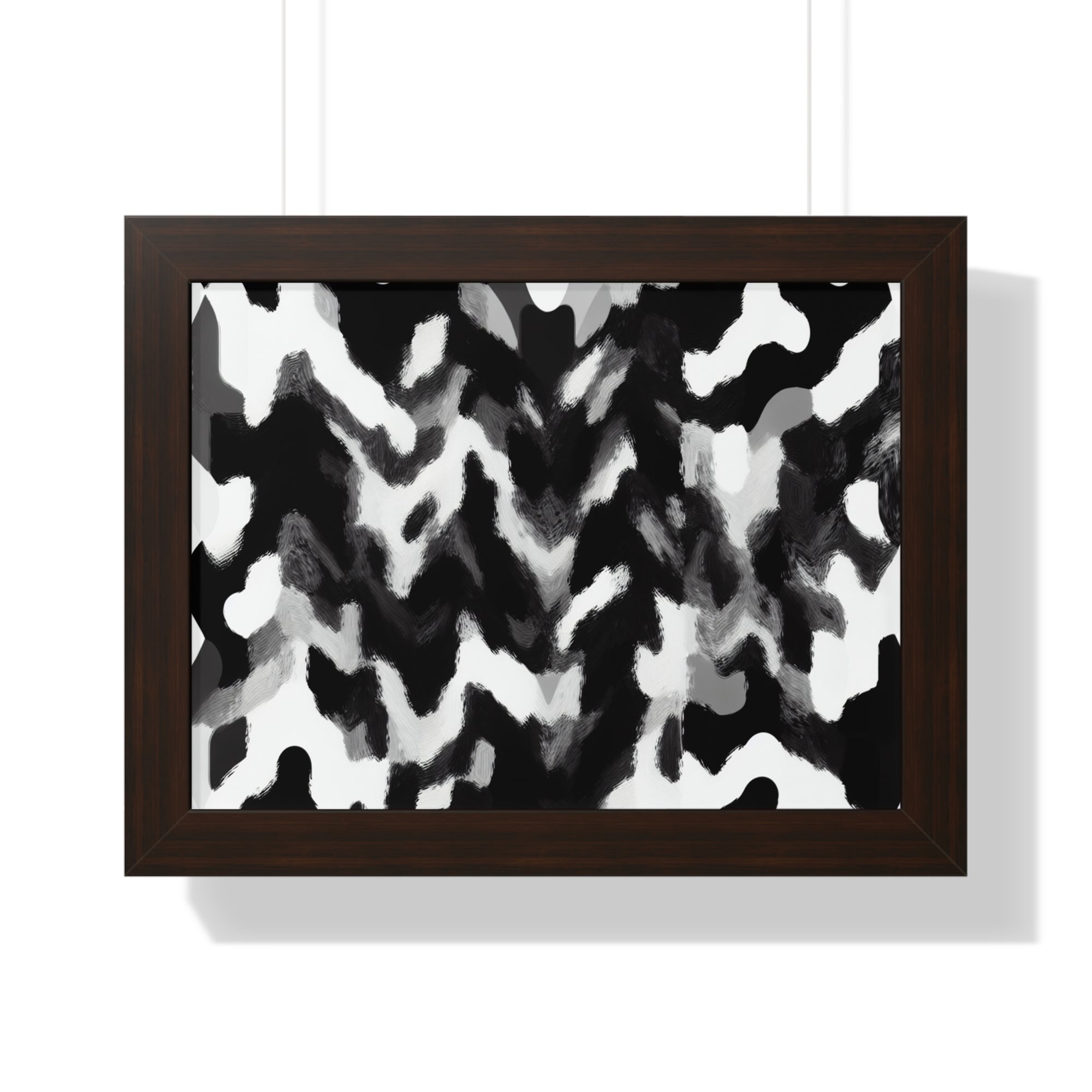 Rhythmic Duality | Framed Print