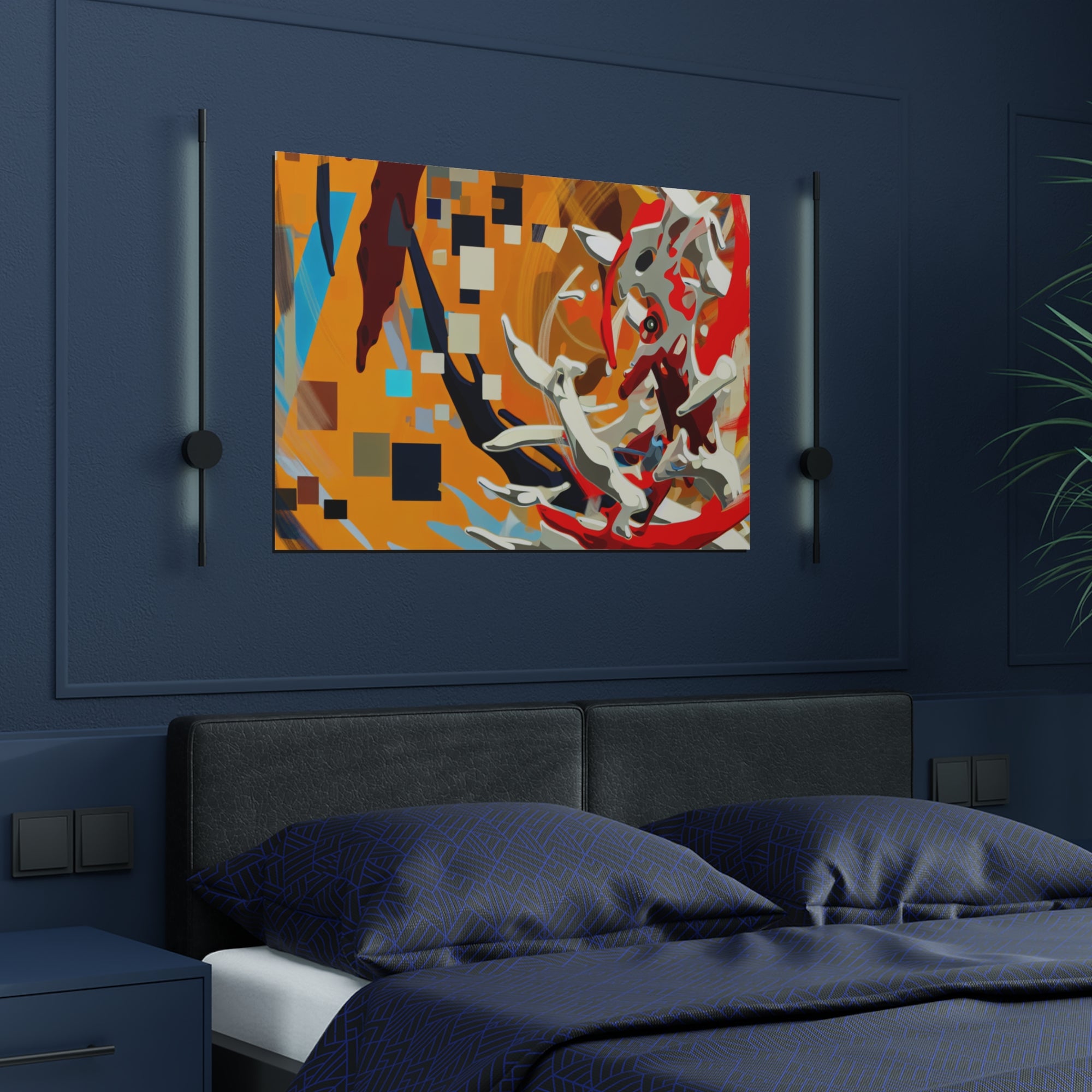 Fractured Fantasies | Satin Print