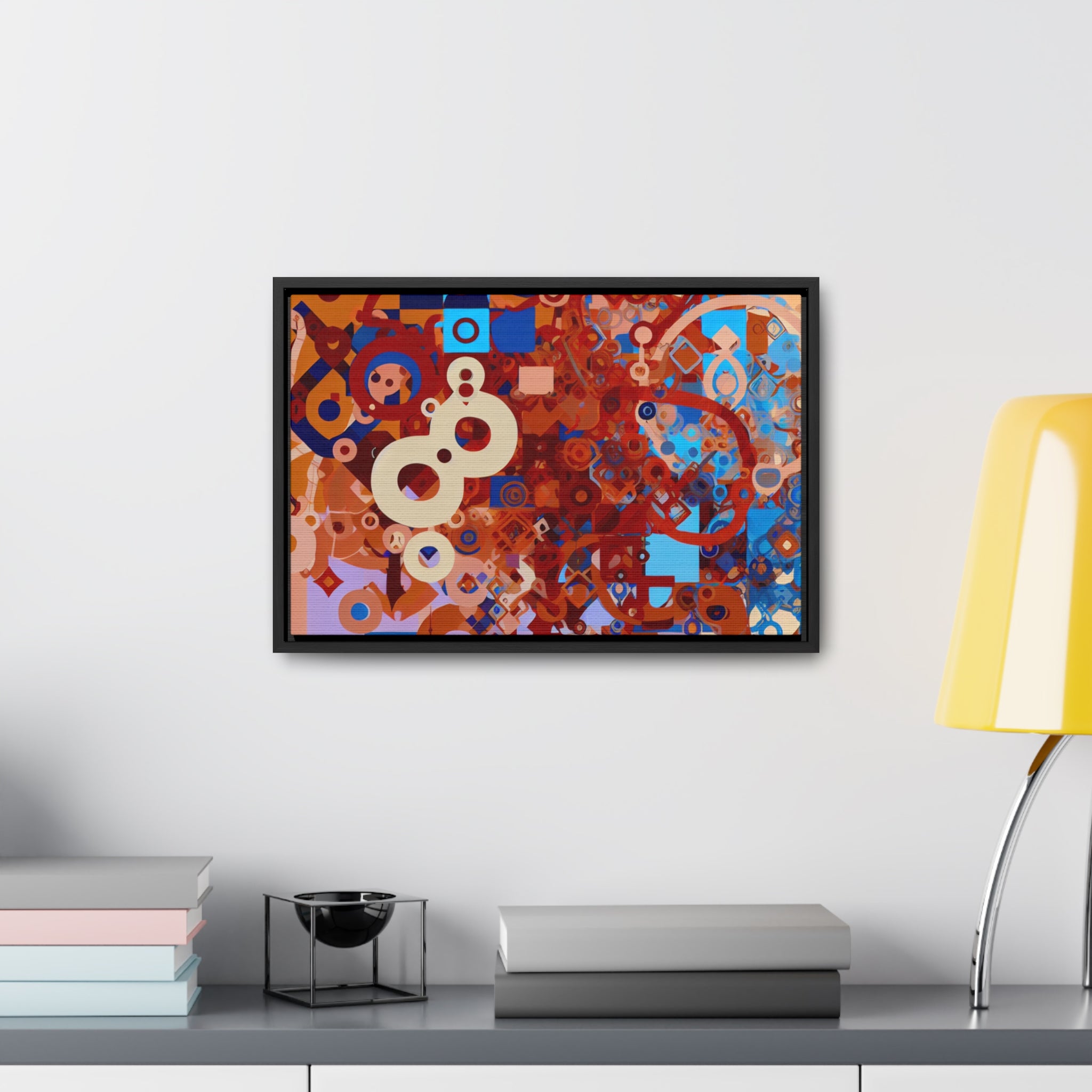 Kaleidoscope Dreams and Whimsy | Framed Canvas