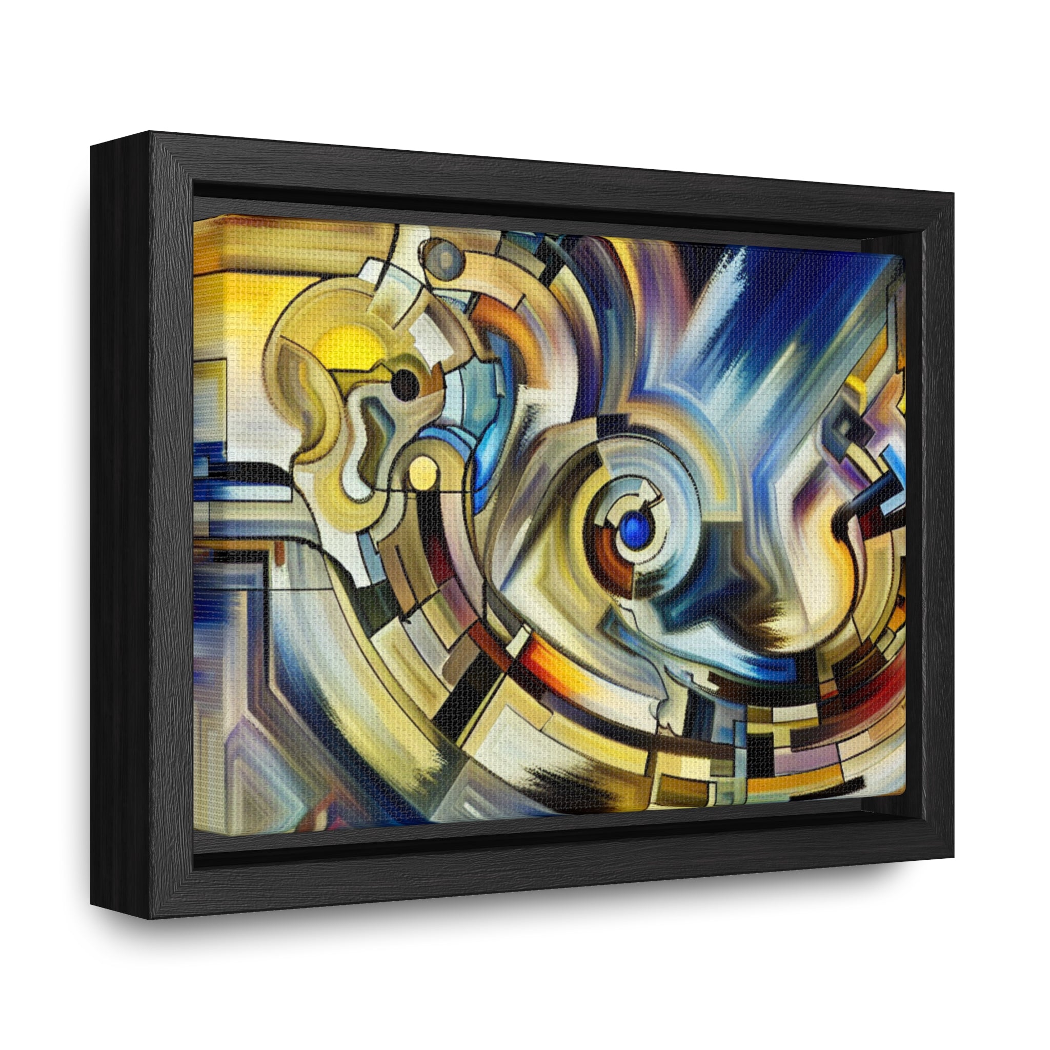 Kinetic Symphony of Chaos | Framed Canvas