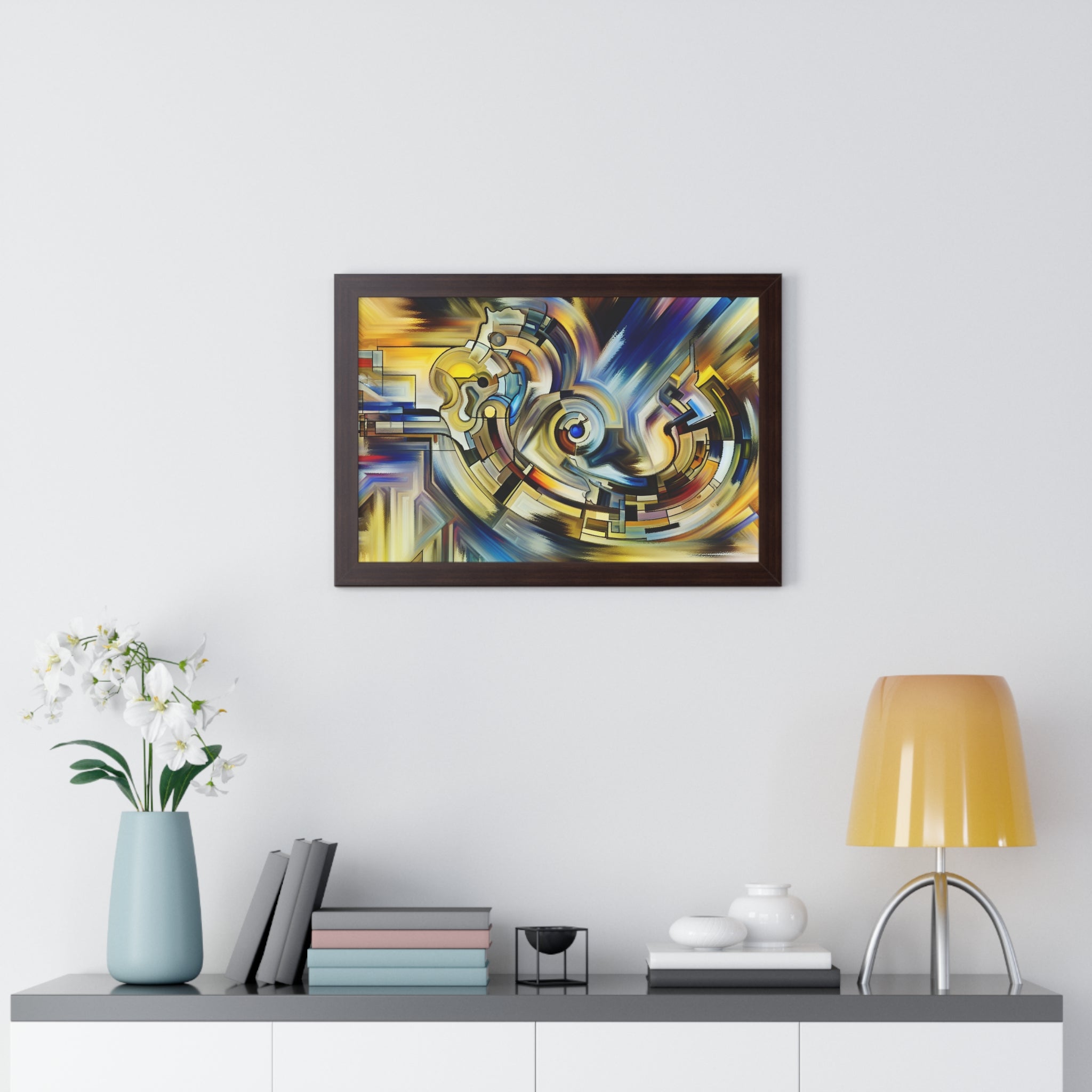 Kinetic Symphony of Chaos | Framed Print