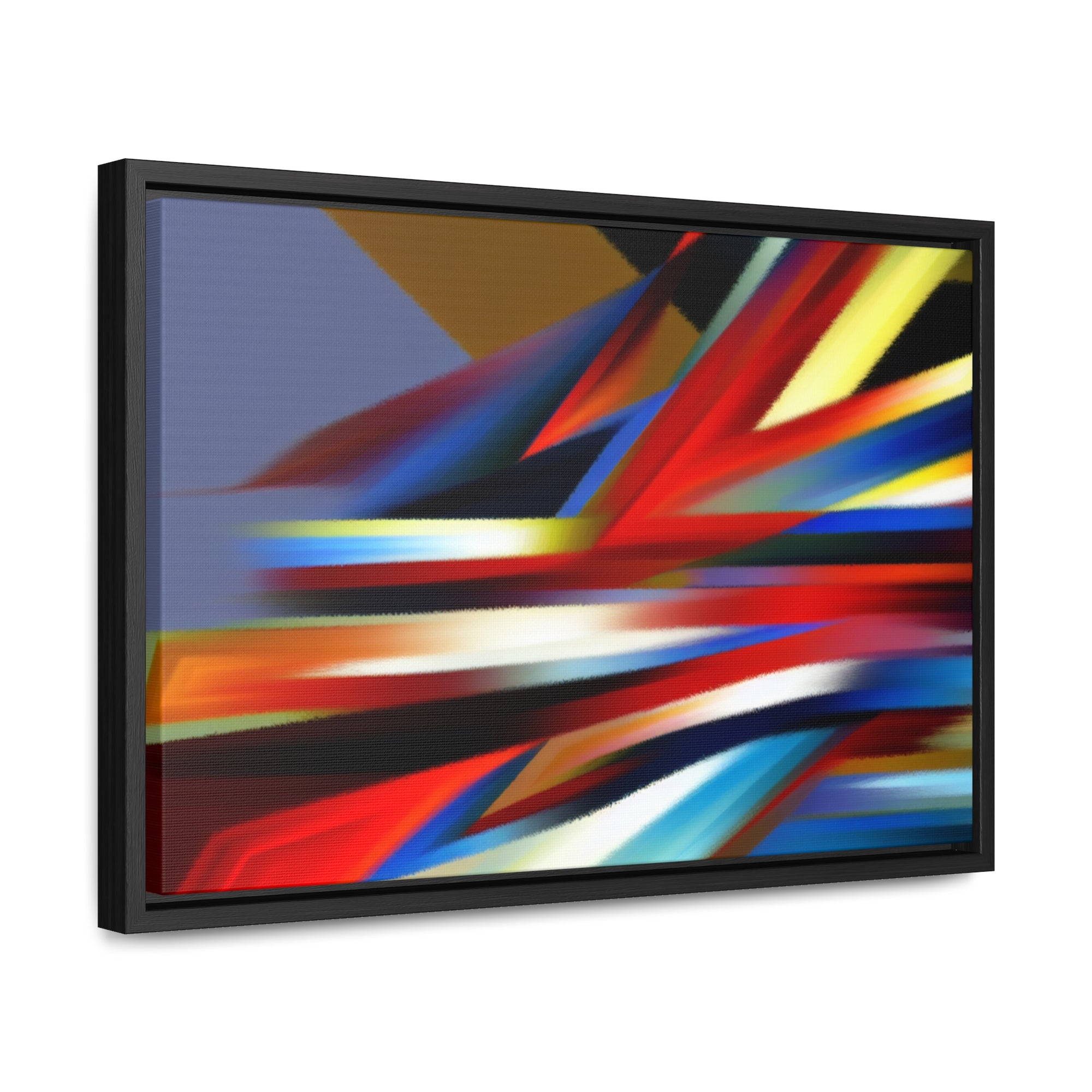 Chaotic Harmony Expressed | Framed Canvas