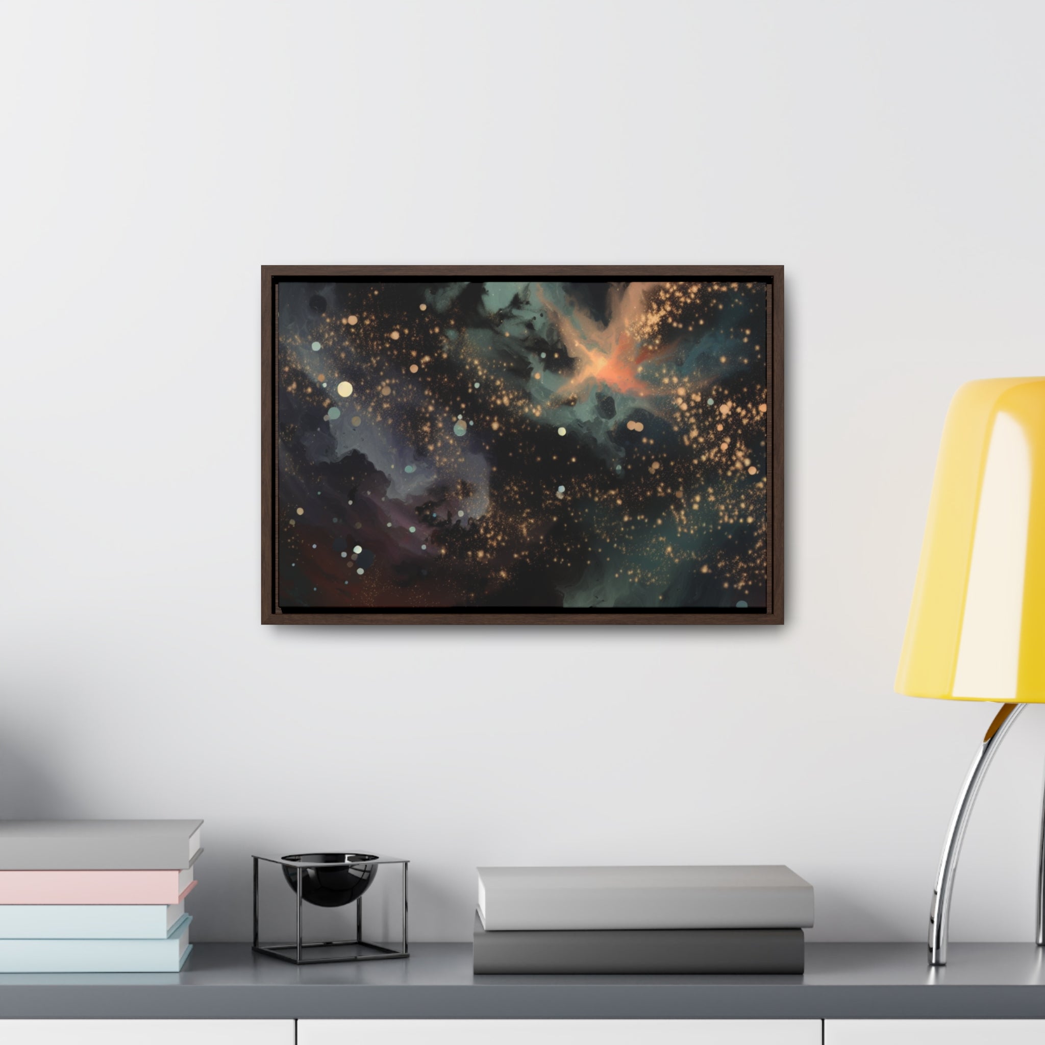 Ethereal Whispers of Infinity | Framed Canvas