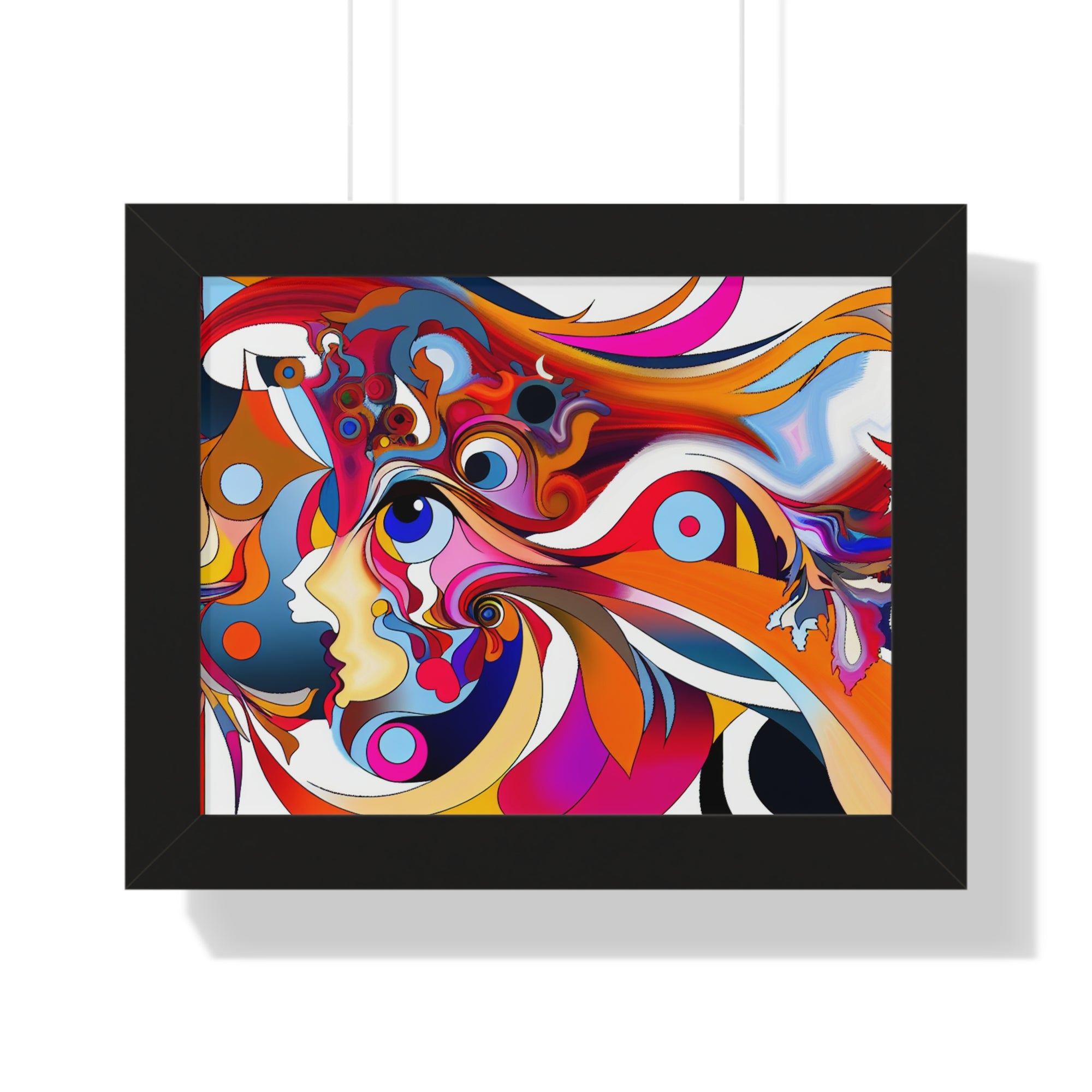 Chroma Dreamscape Fusion | Framed Print