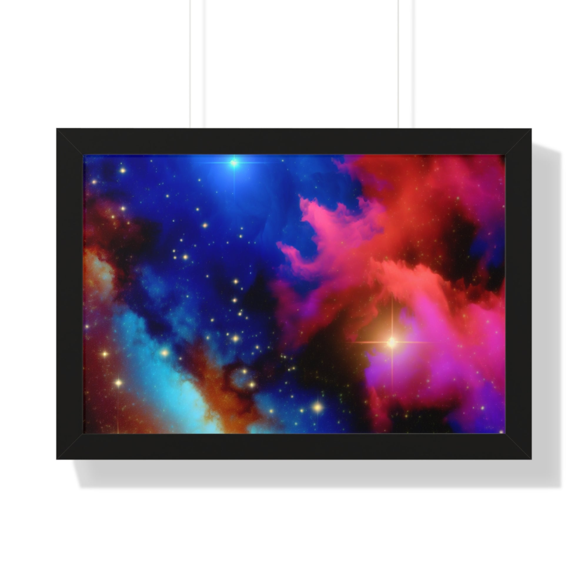 Celestial Whirl and Daze | Framed Print