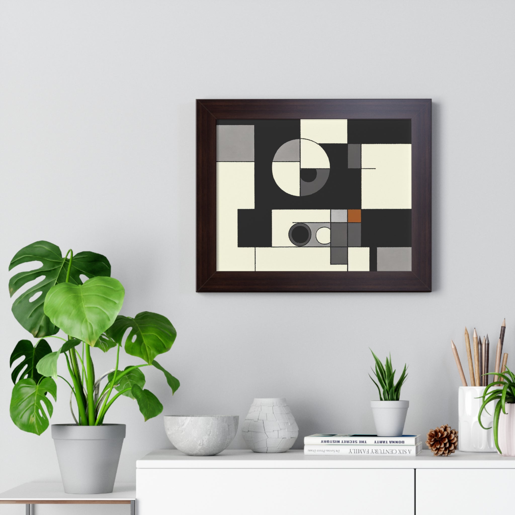 Duality in Motion | Framed Print