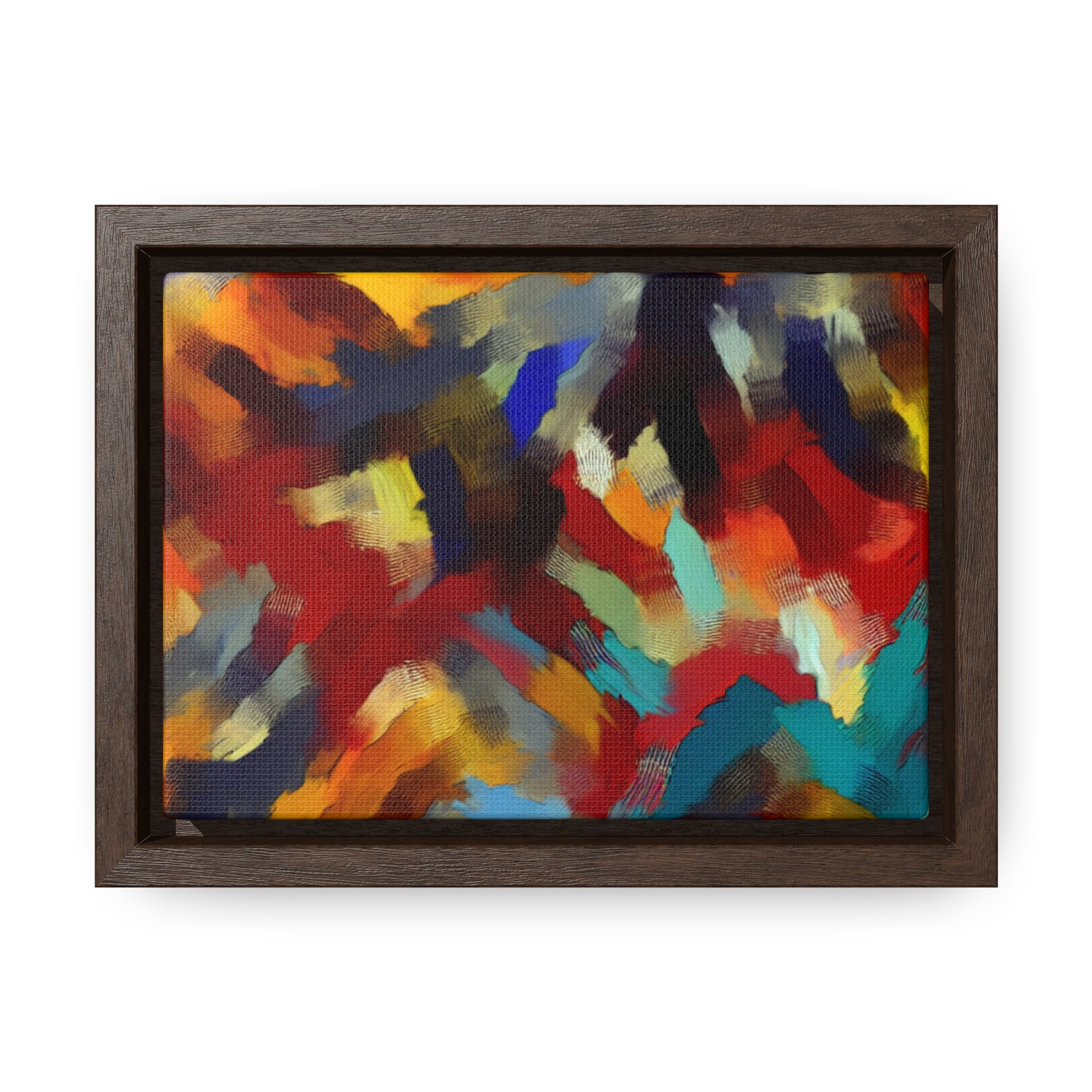 Euphoria in Chaos | Framed Canvas