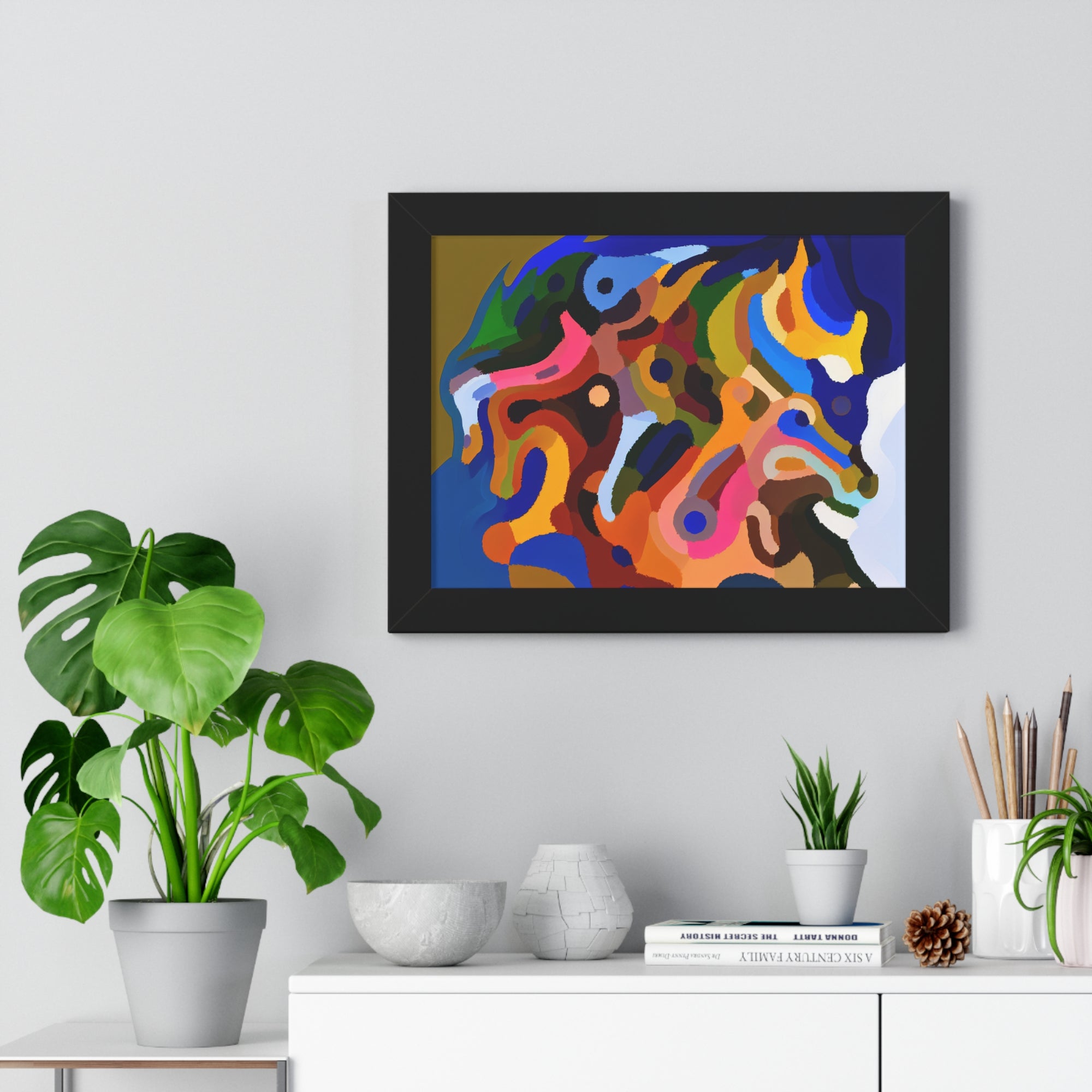 Primal Whispers of Motion | Framed Print