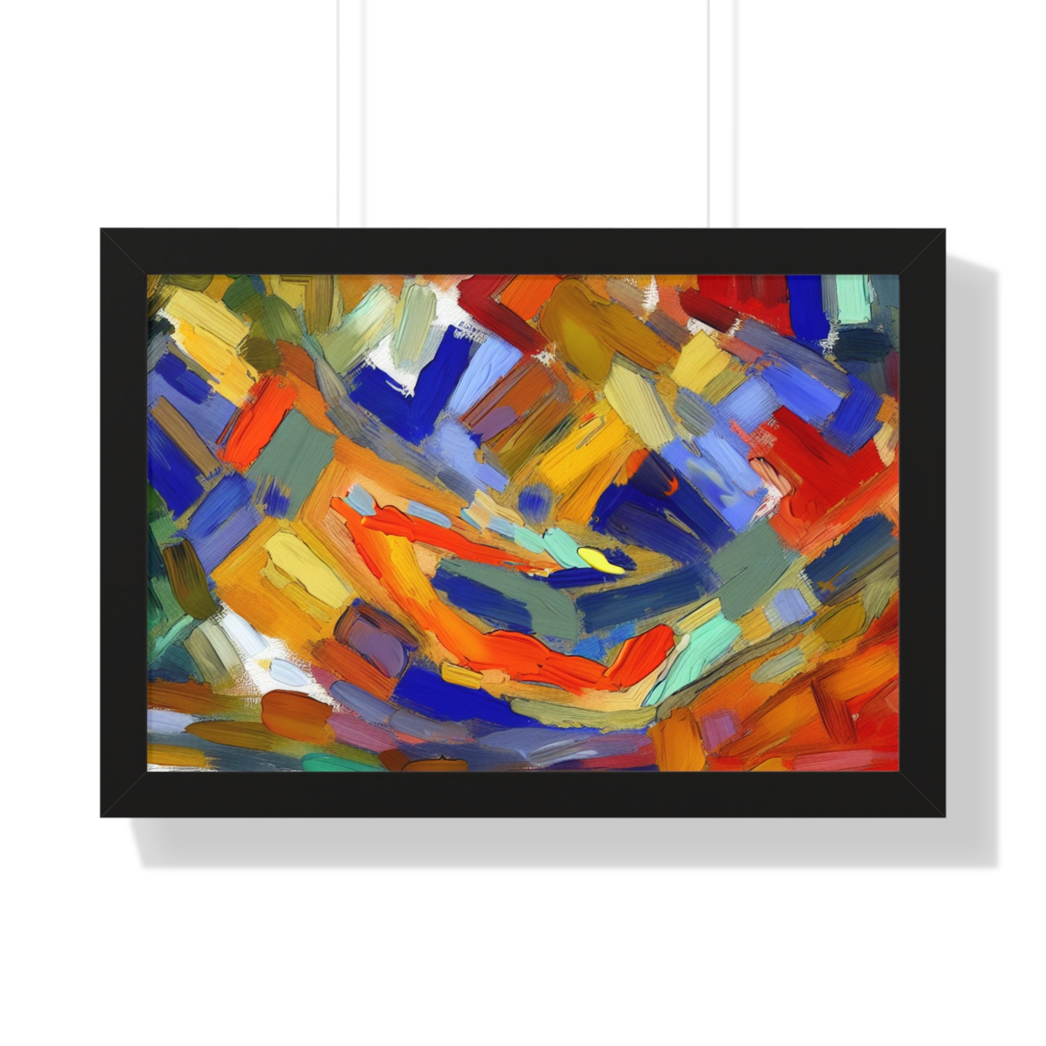 Kaleidoscopic Whirlwind | Framed Print