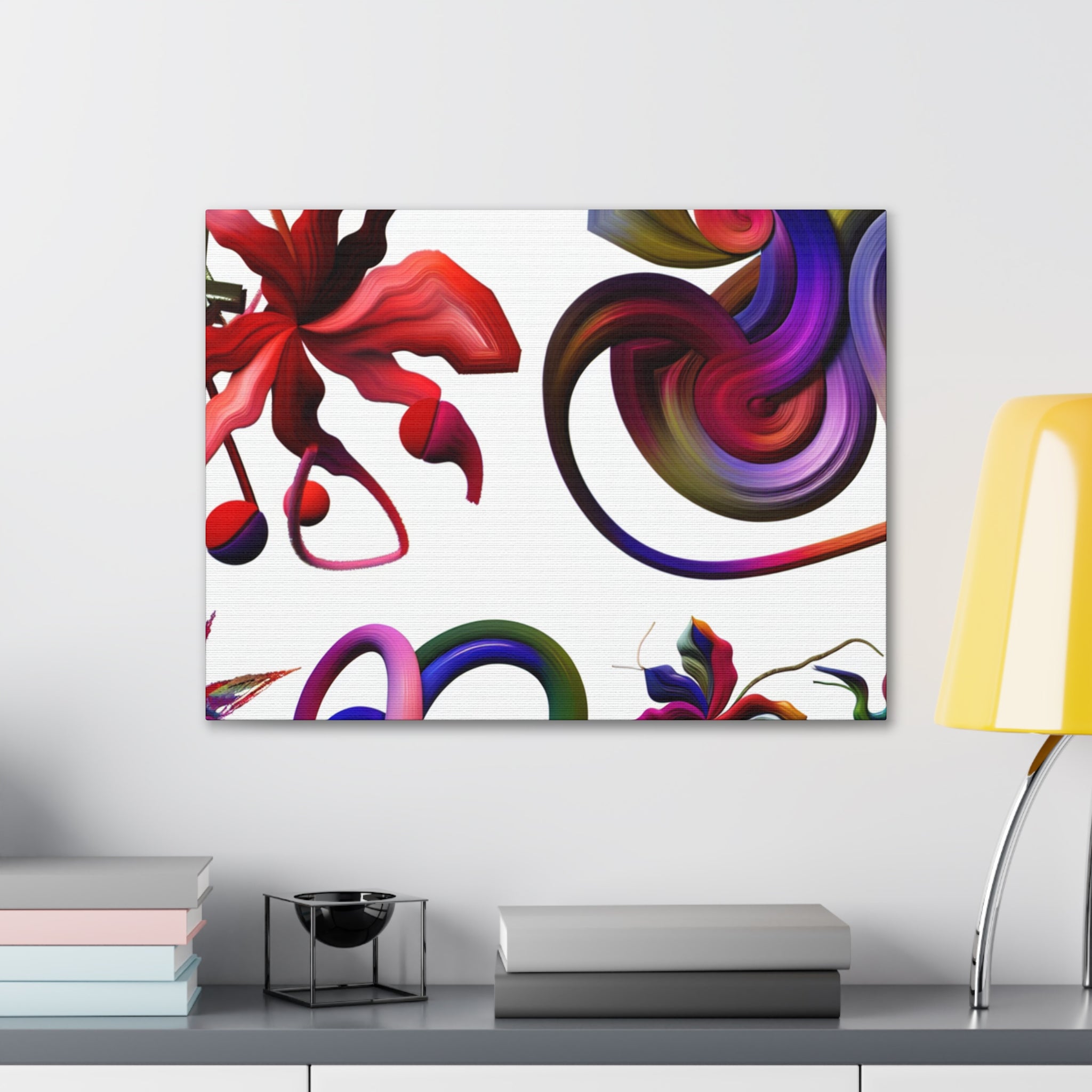 Botanical Whirl and Bloom | Canvas