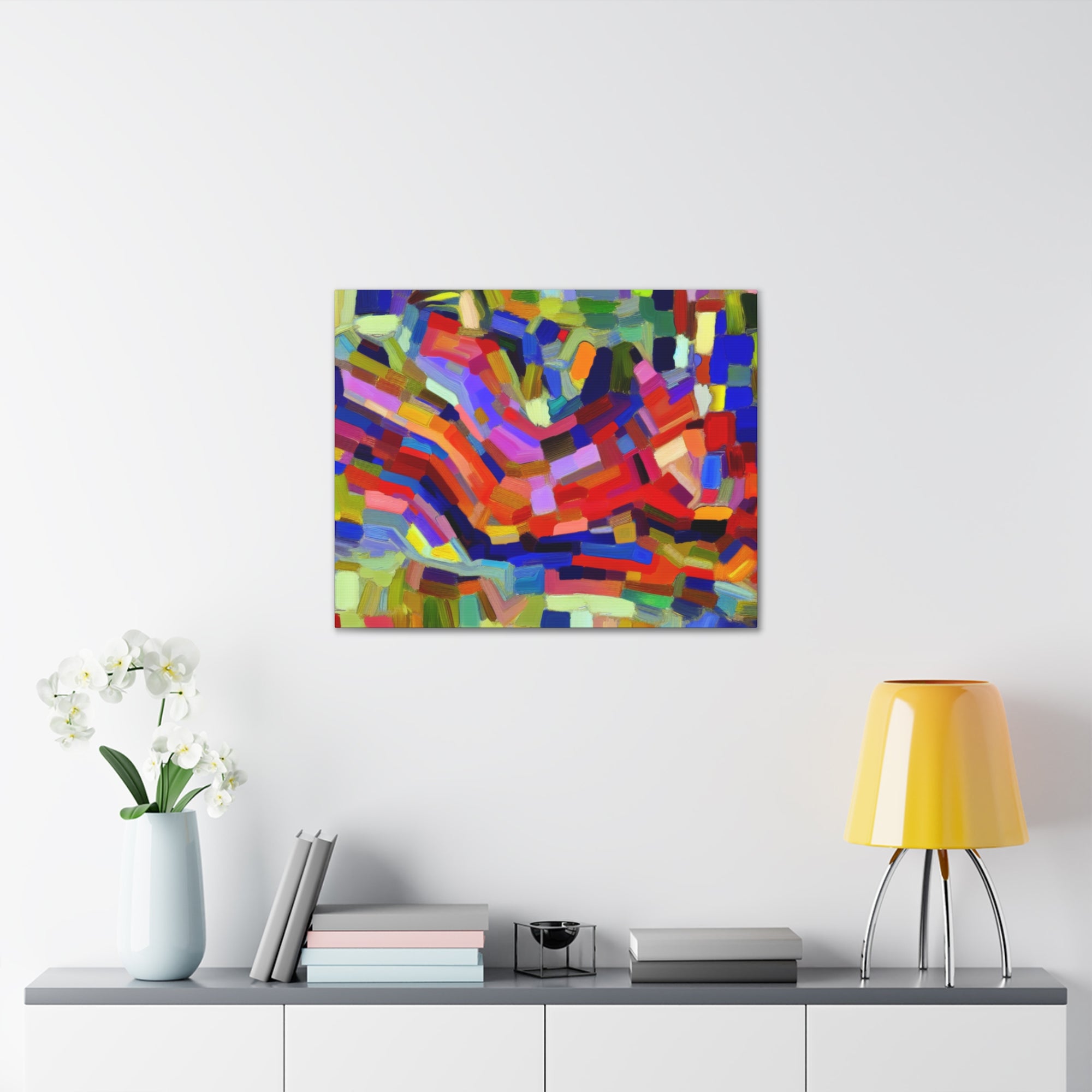 Vivid Echoes in Motion | Canvas