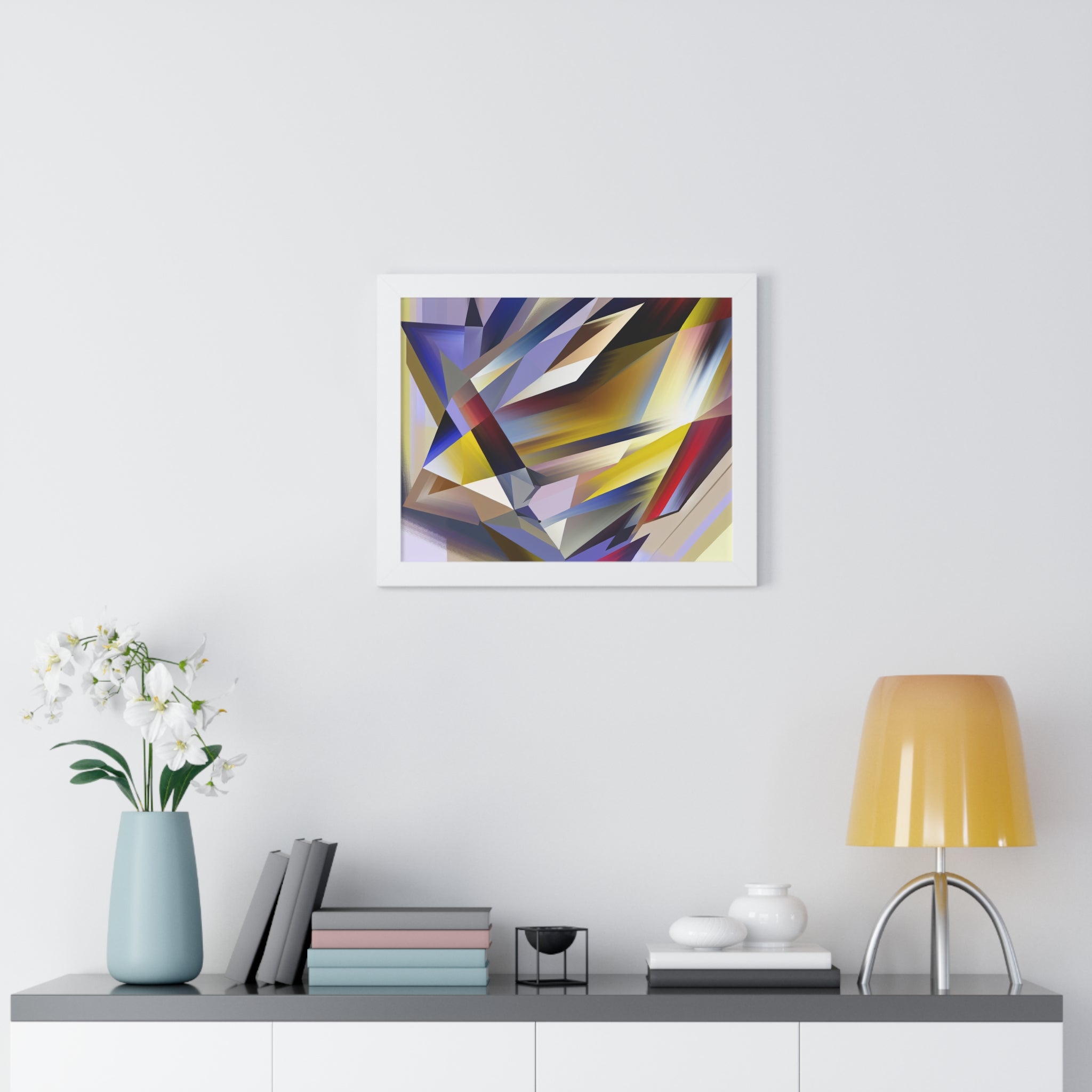 Velocity and Color Harmony | Framed Print