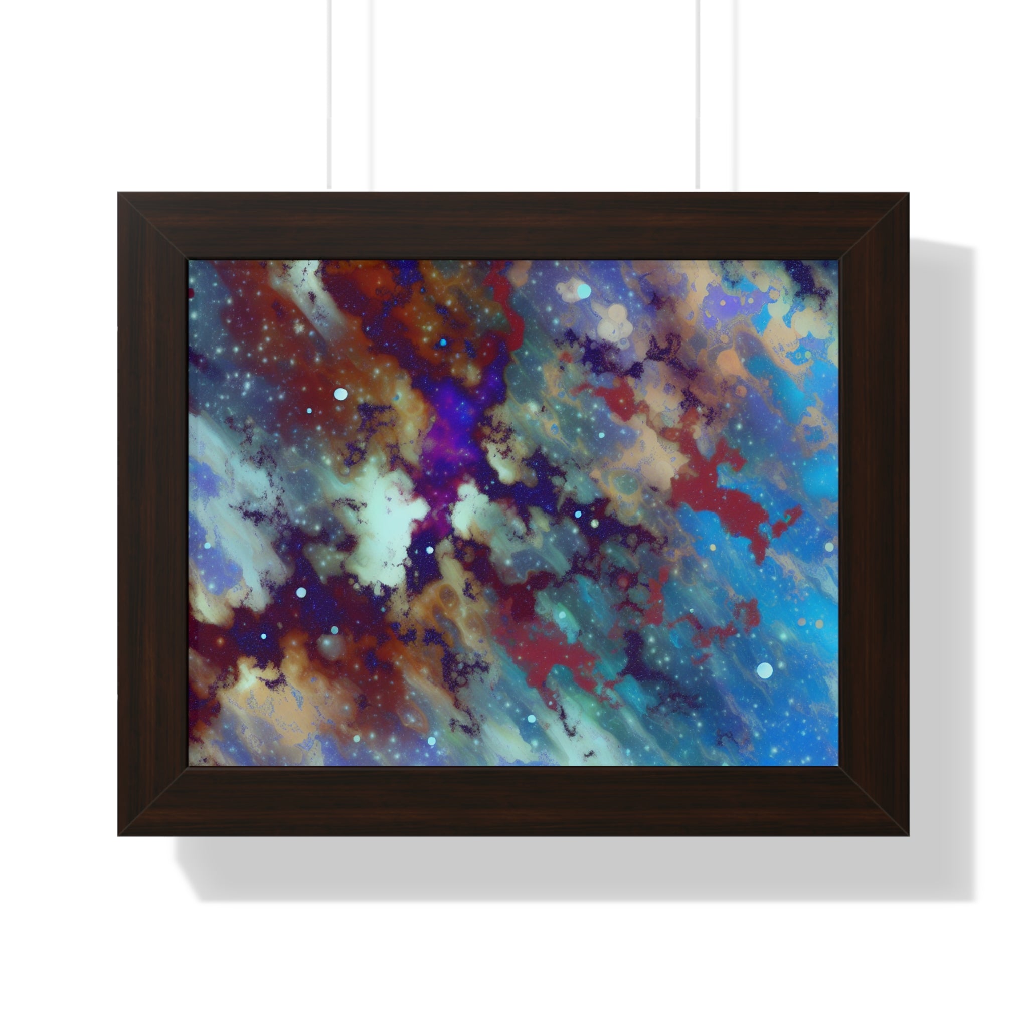 Stellar Whispers and Cosmic Dreams | Framed Print