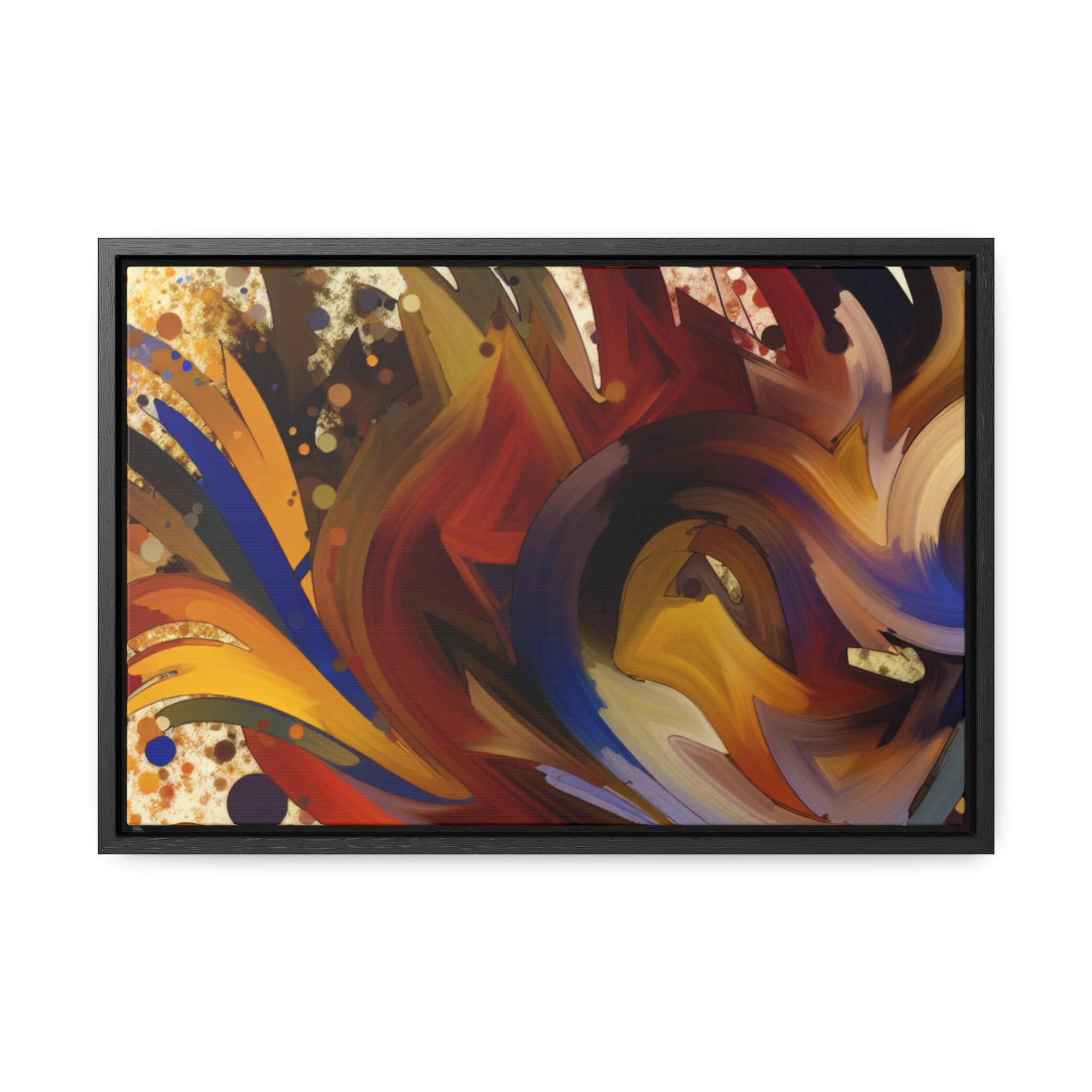 Primal Energies Unleashed | Framed Canvas