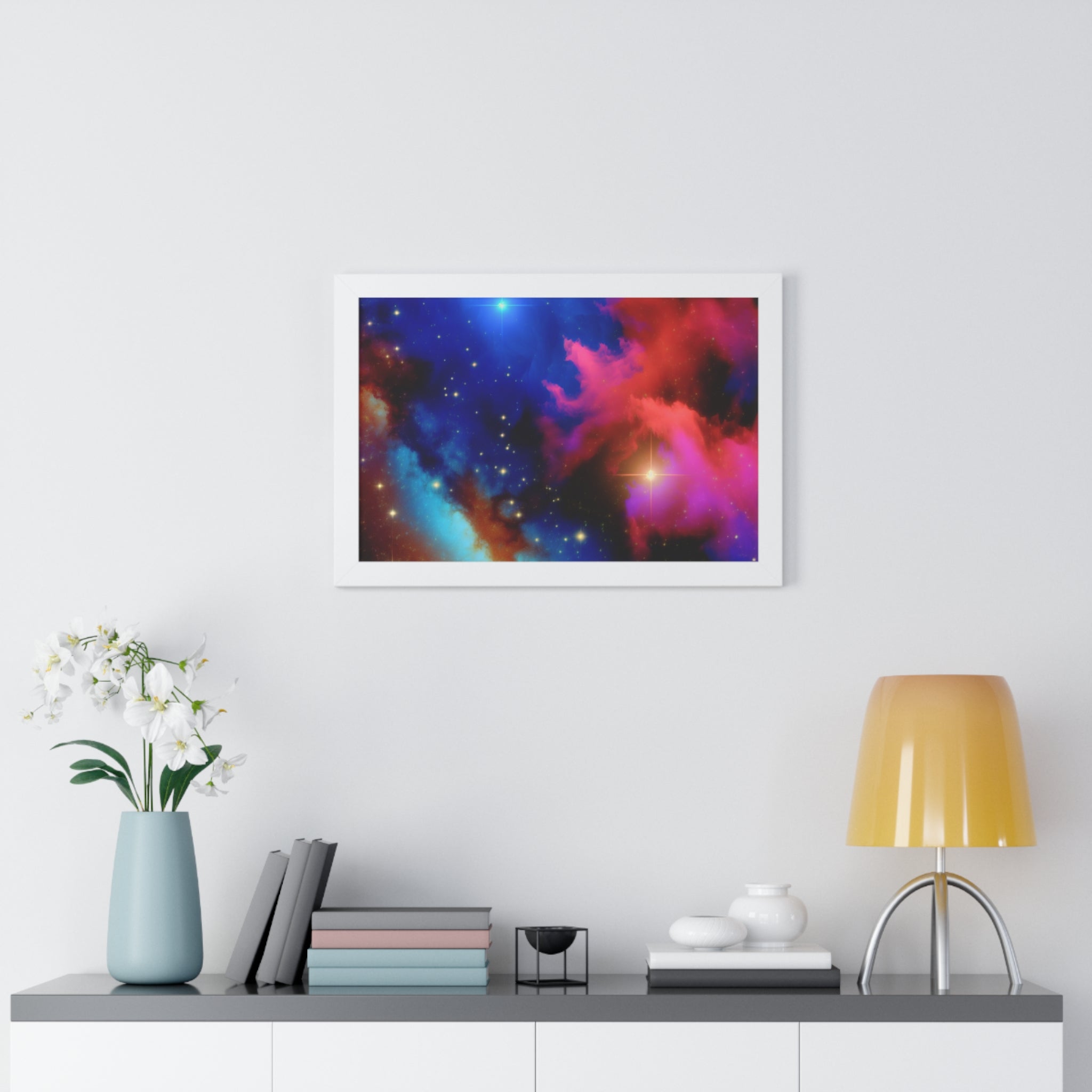 Celestial Whirl and Daze | Framed Print