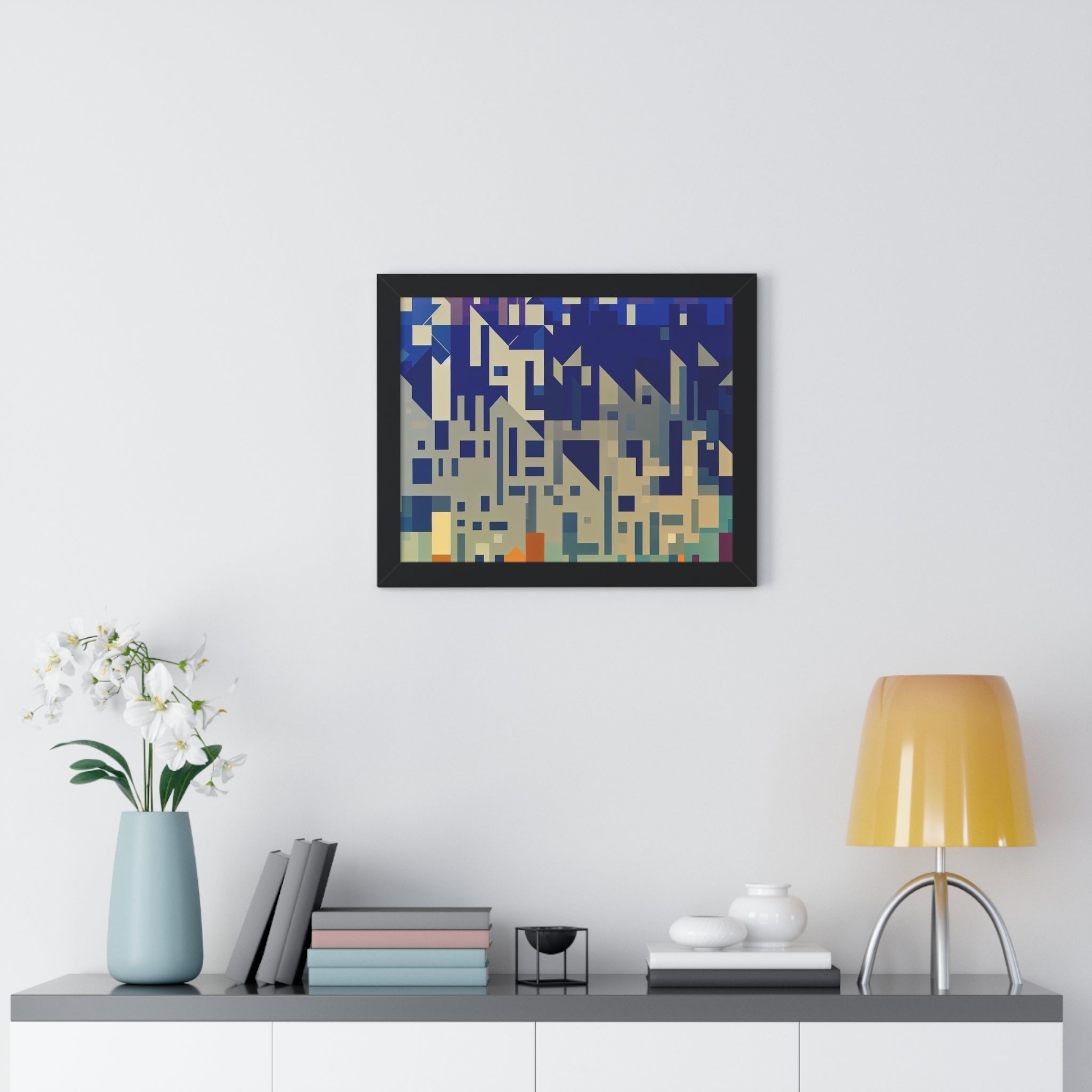 Urban Echoes and Silhouettes | Framed Print