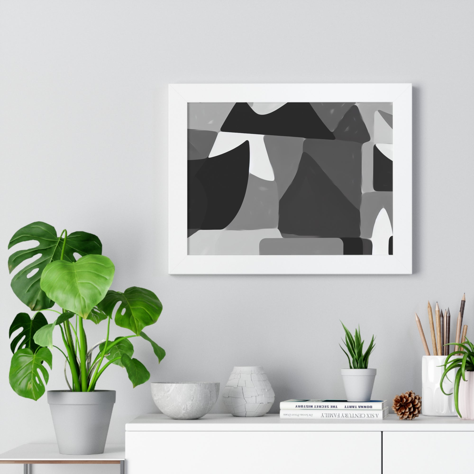 Shadows and Silhouettes | Framed Print