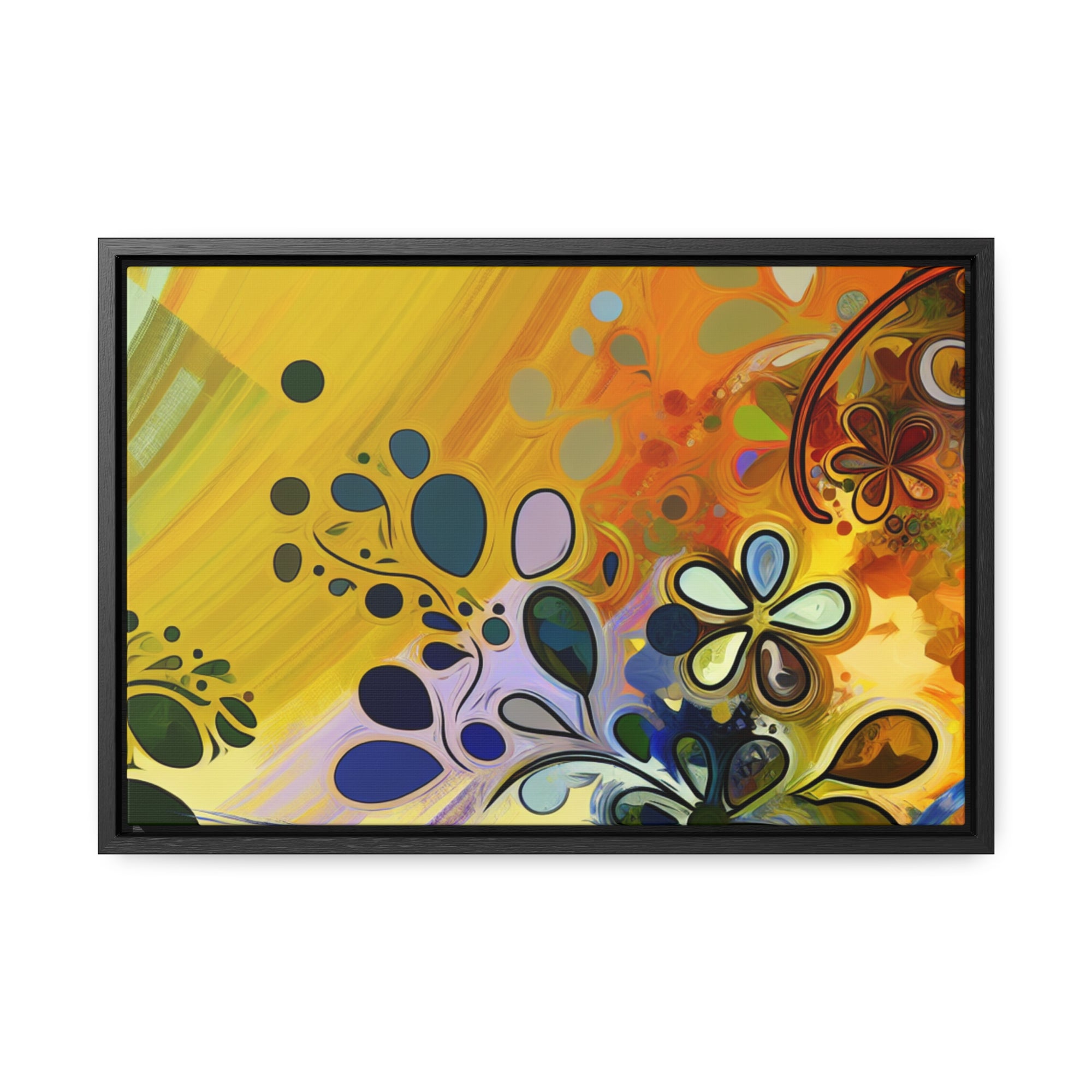 Whimsy in Bloom | Framed Canvas