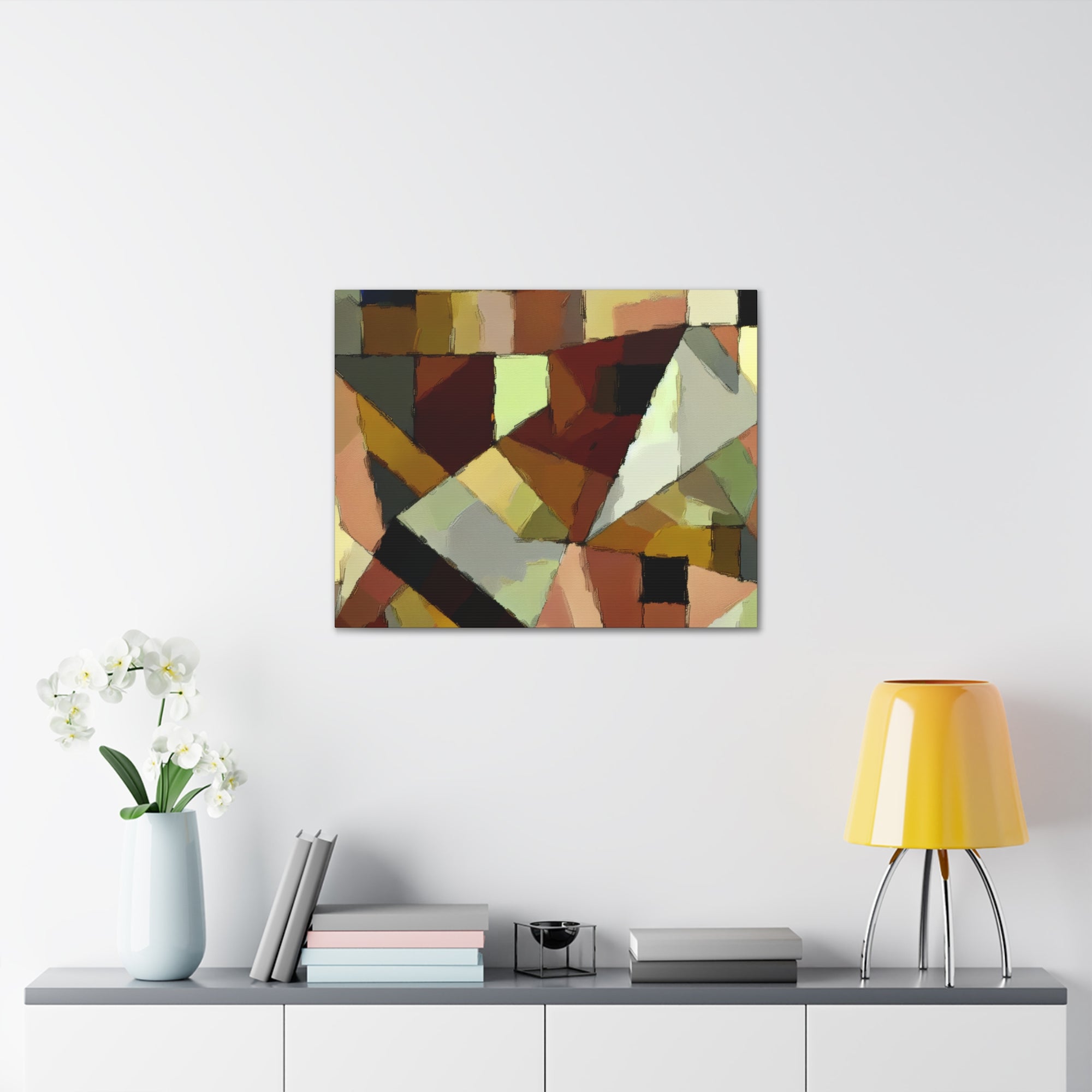 Fractured Earth and Rhythm | Canvas