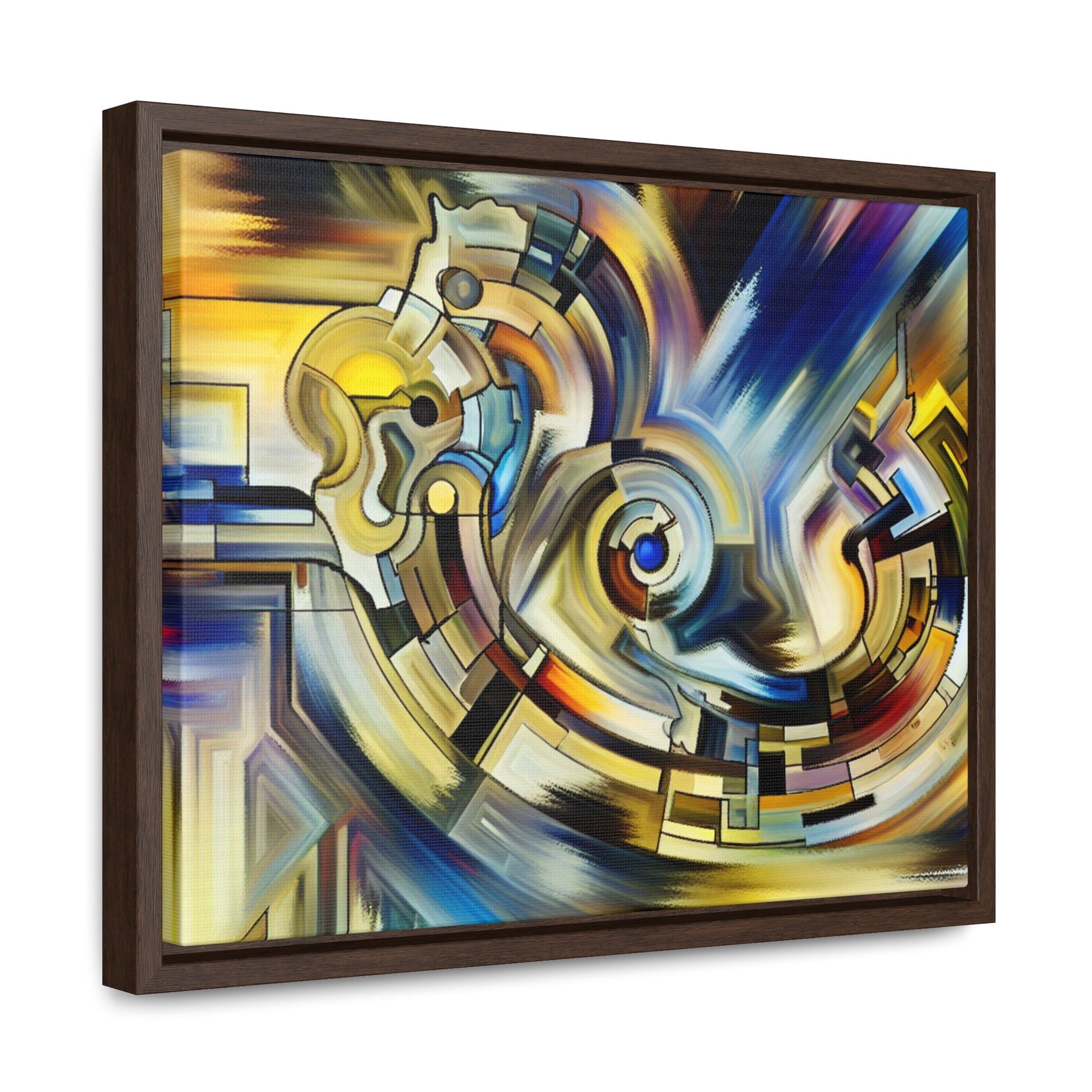 Kinetic Symphony of Chaos | Framed Canvas