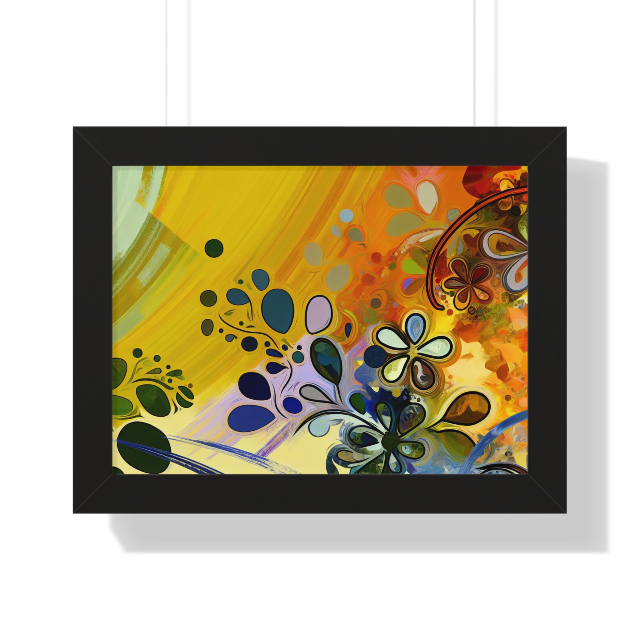 Whimsy in Bloom | Framed Print