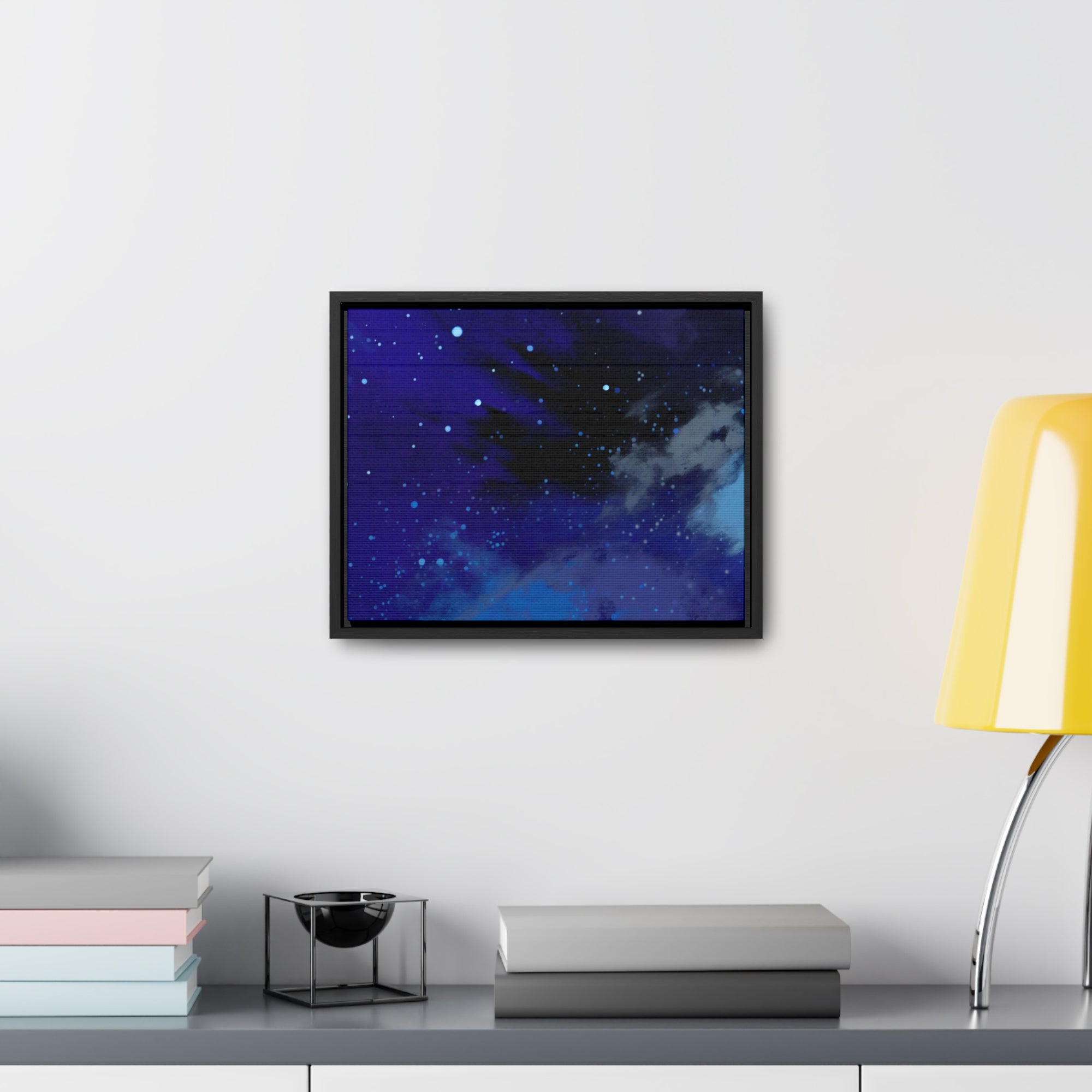 Ethereal Celestial Whirlwind | Framed Canvas