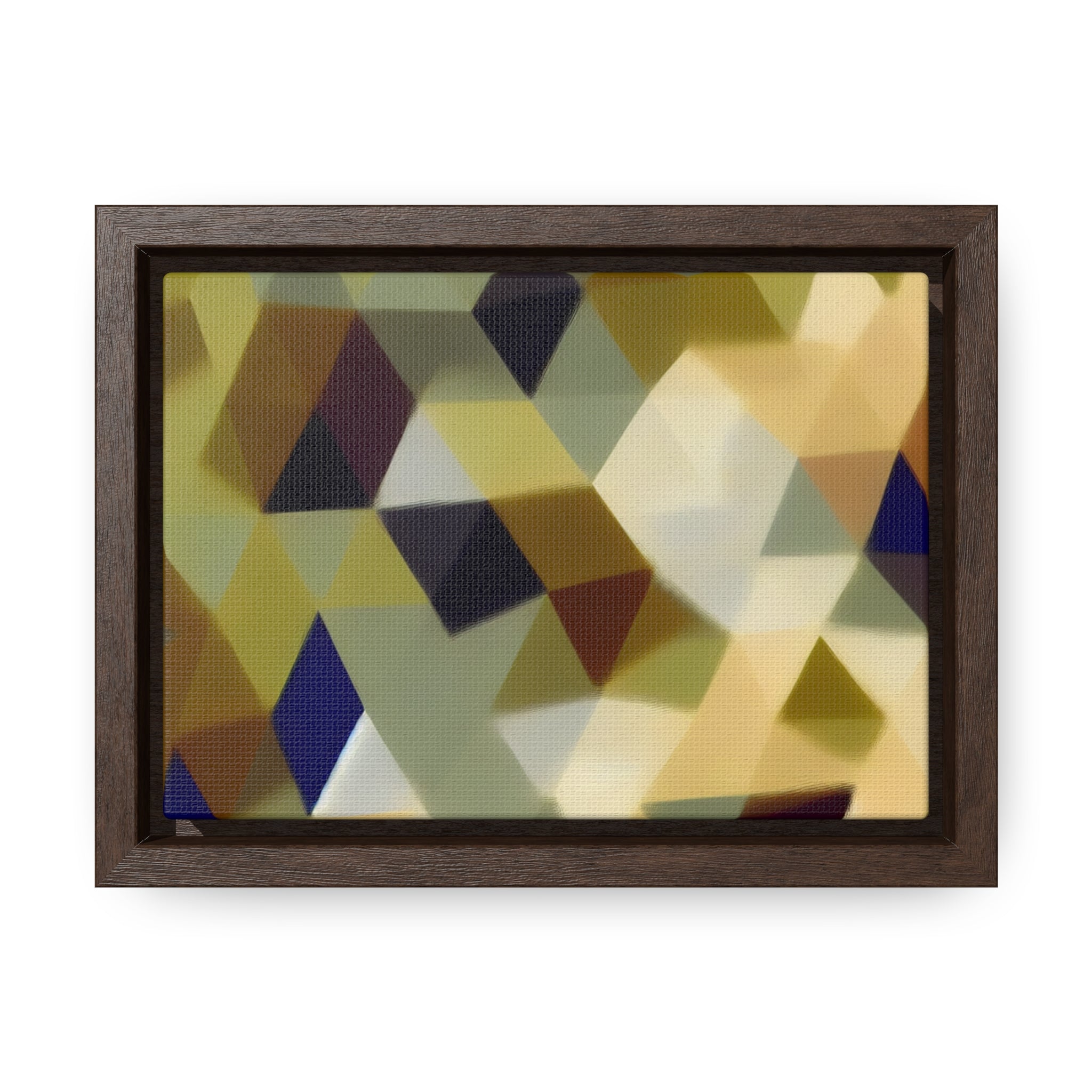 Retro Reflections and Whispers | Framed Canvas