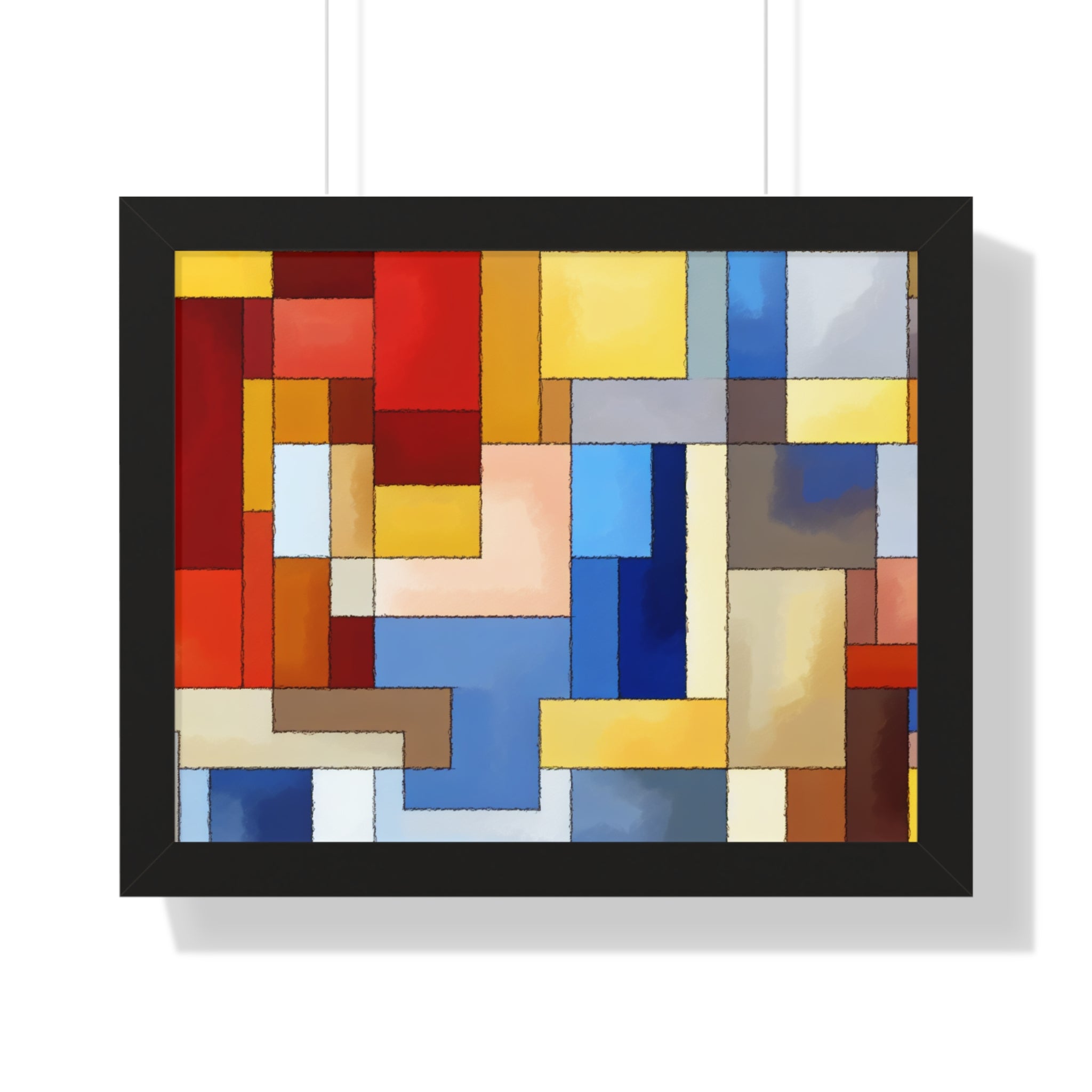 Fragmented Resonance | Framed Print