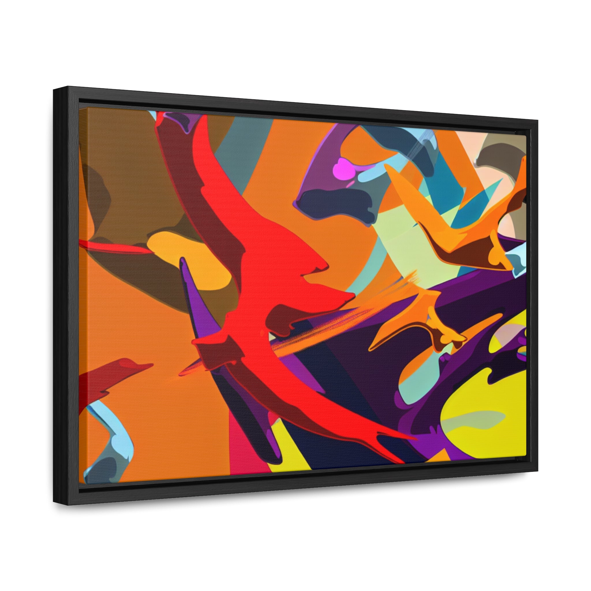 Elysium Dreams and Colors | Framed Canvas