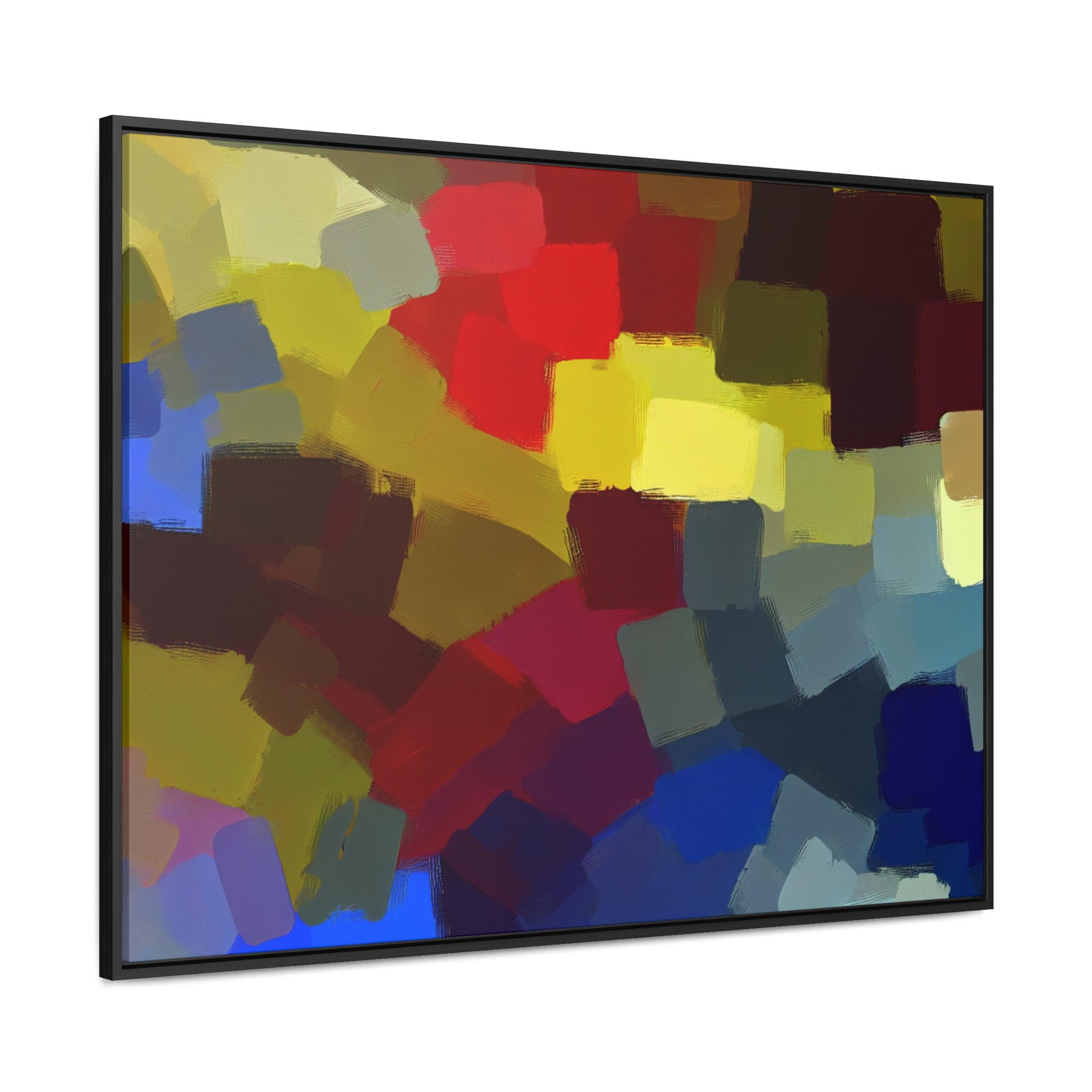 Rhythm of Colors | Framed Canvas