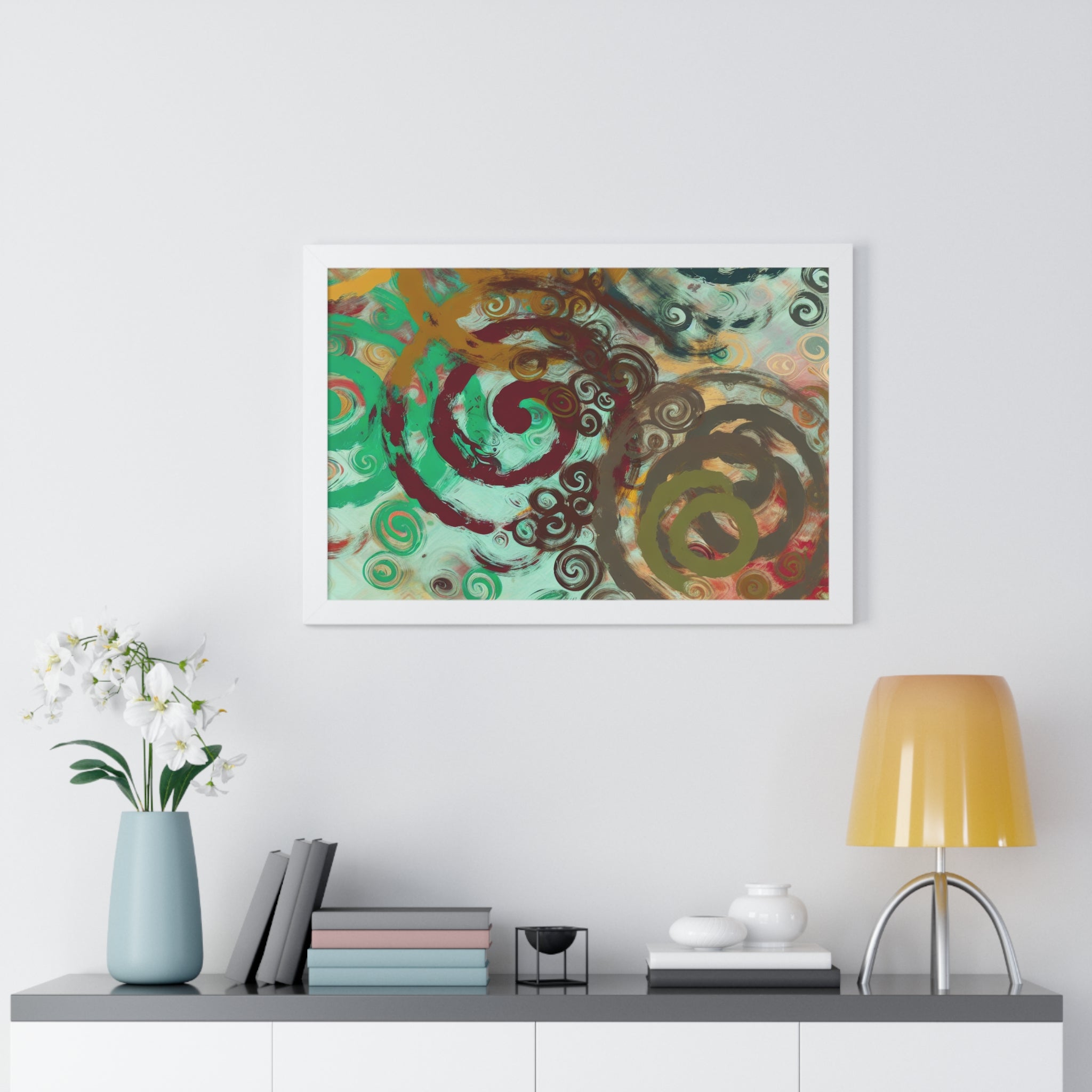 Dance of Colors | Framed Print