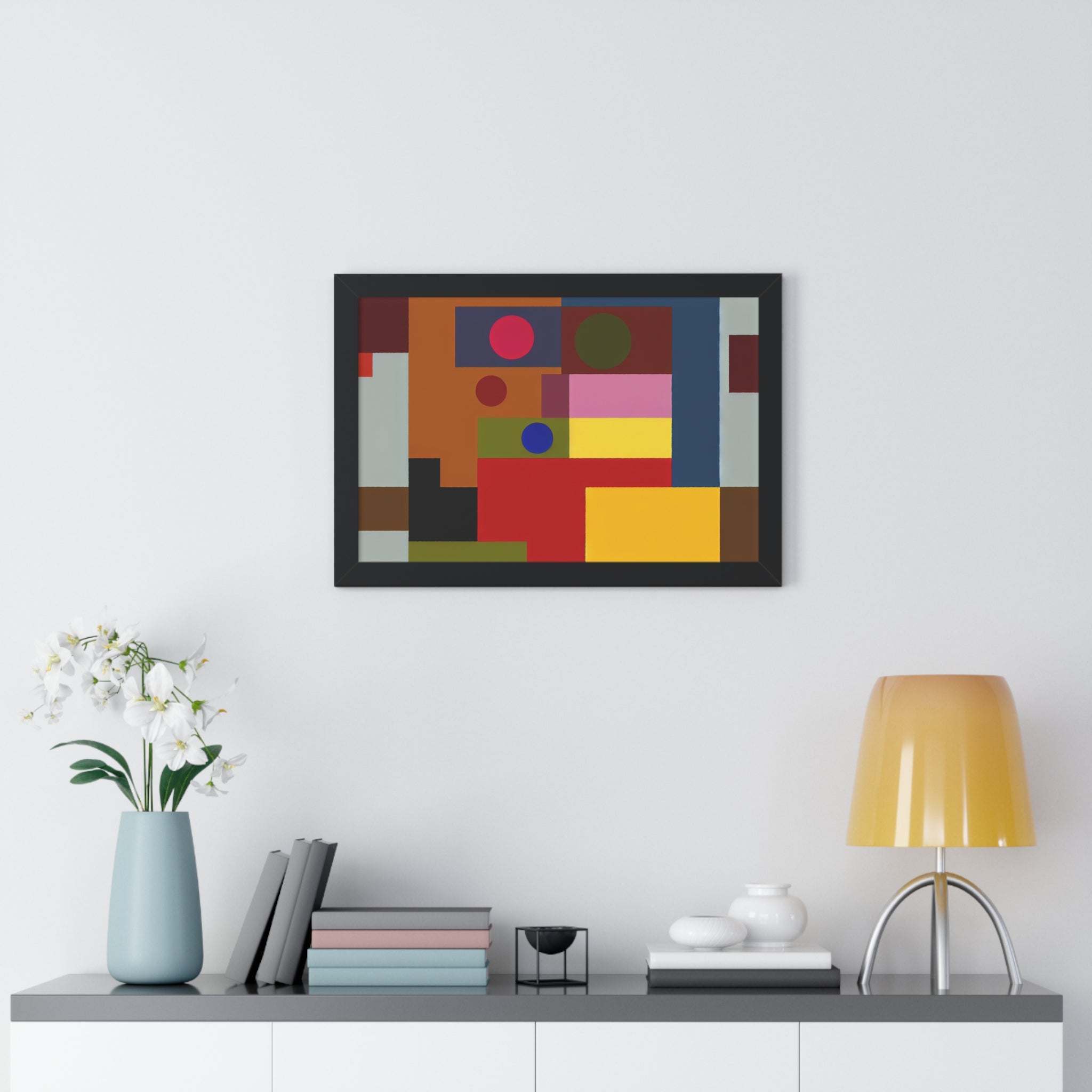 Radiant Geometry Unveiled | Framed Print