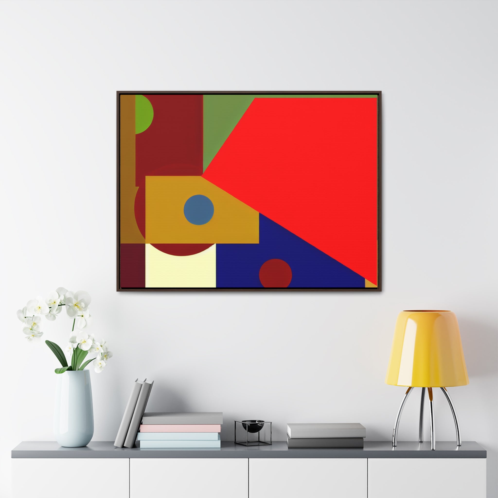 Eloquent Motion and Form | Framed Canvas