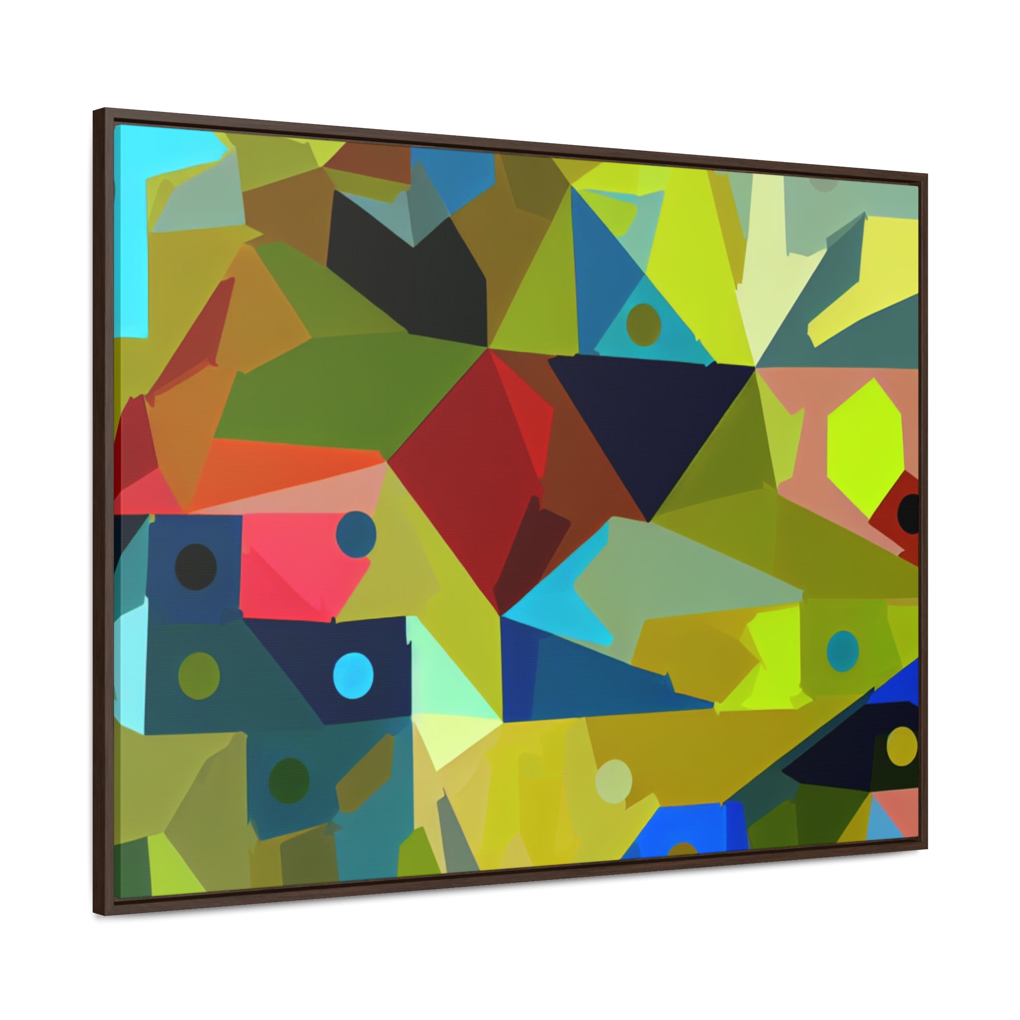 Kaleidoscope of Dimensions | Framed Canvas