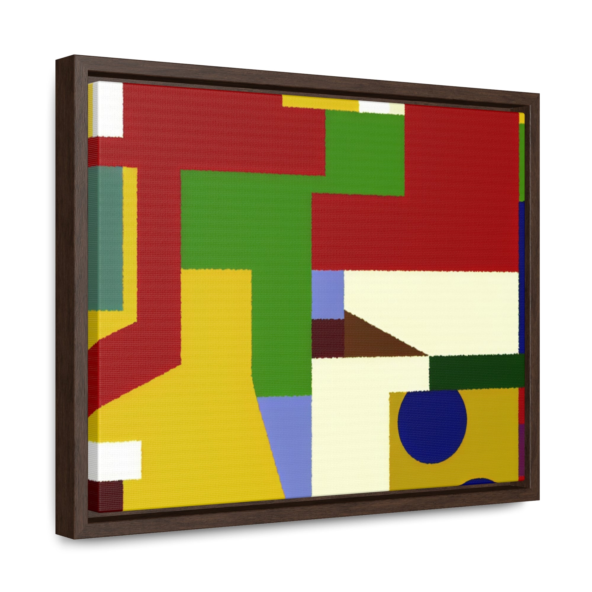 Geometric Harmony Unleashed | Framed Canvas