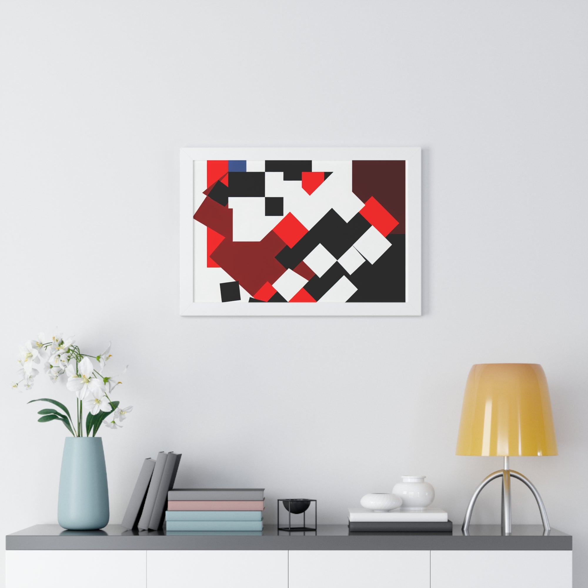 Eclipsed Geometry and Emotion | Framed Print