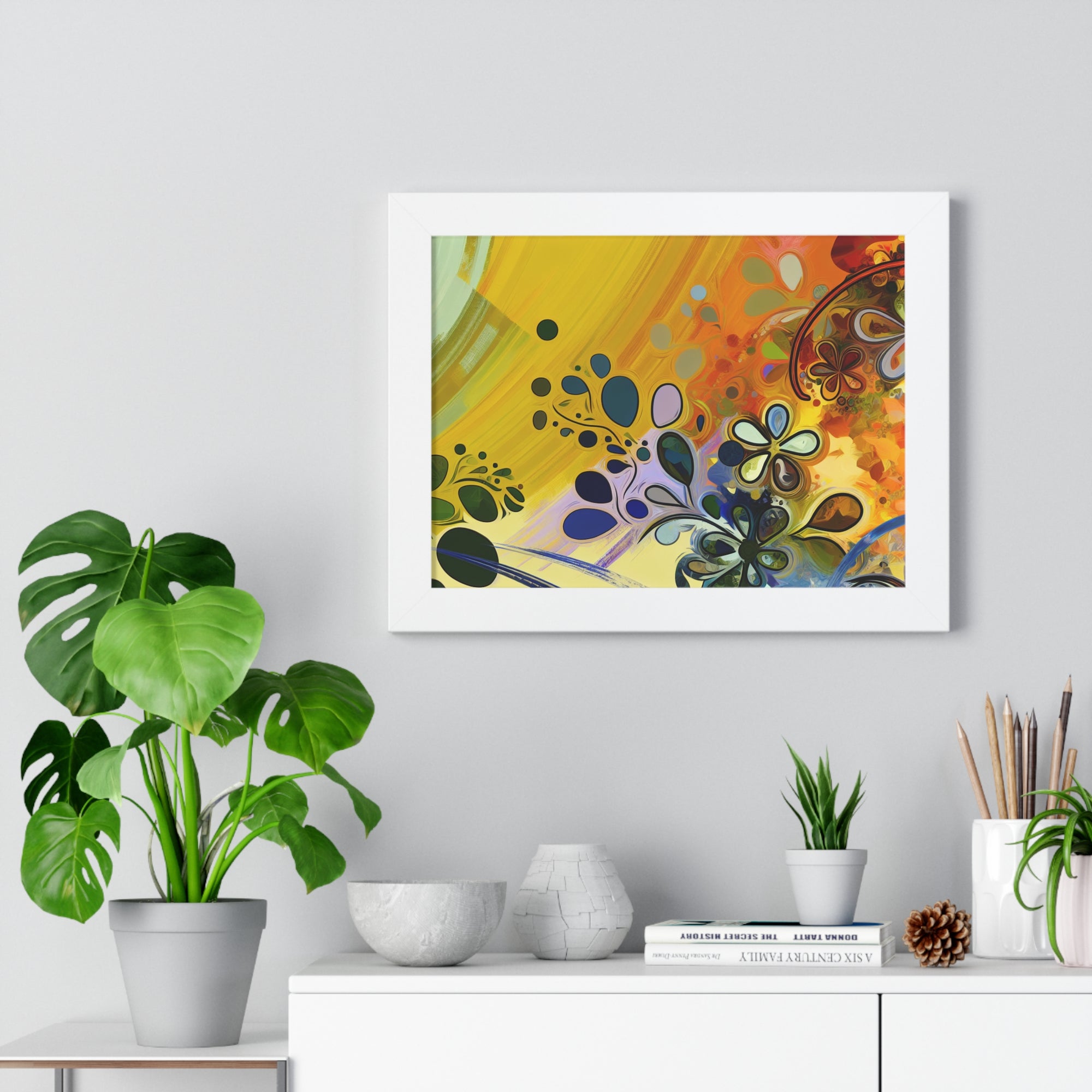 Whimsy in Bloom | Framed Print